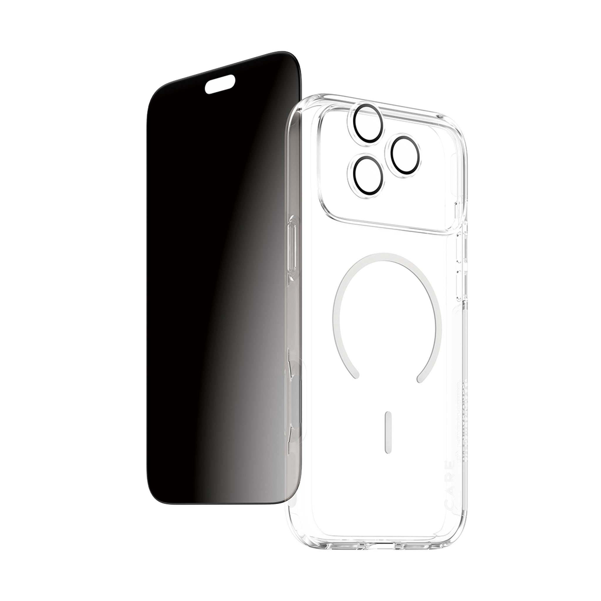 PanzerGlass® | CARE™ by PanzerGlass® Privacy Flagship 3-in-1 Bundle iPhone 18 Pro Max