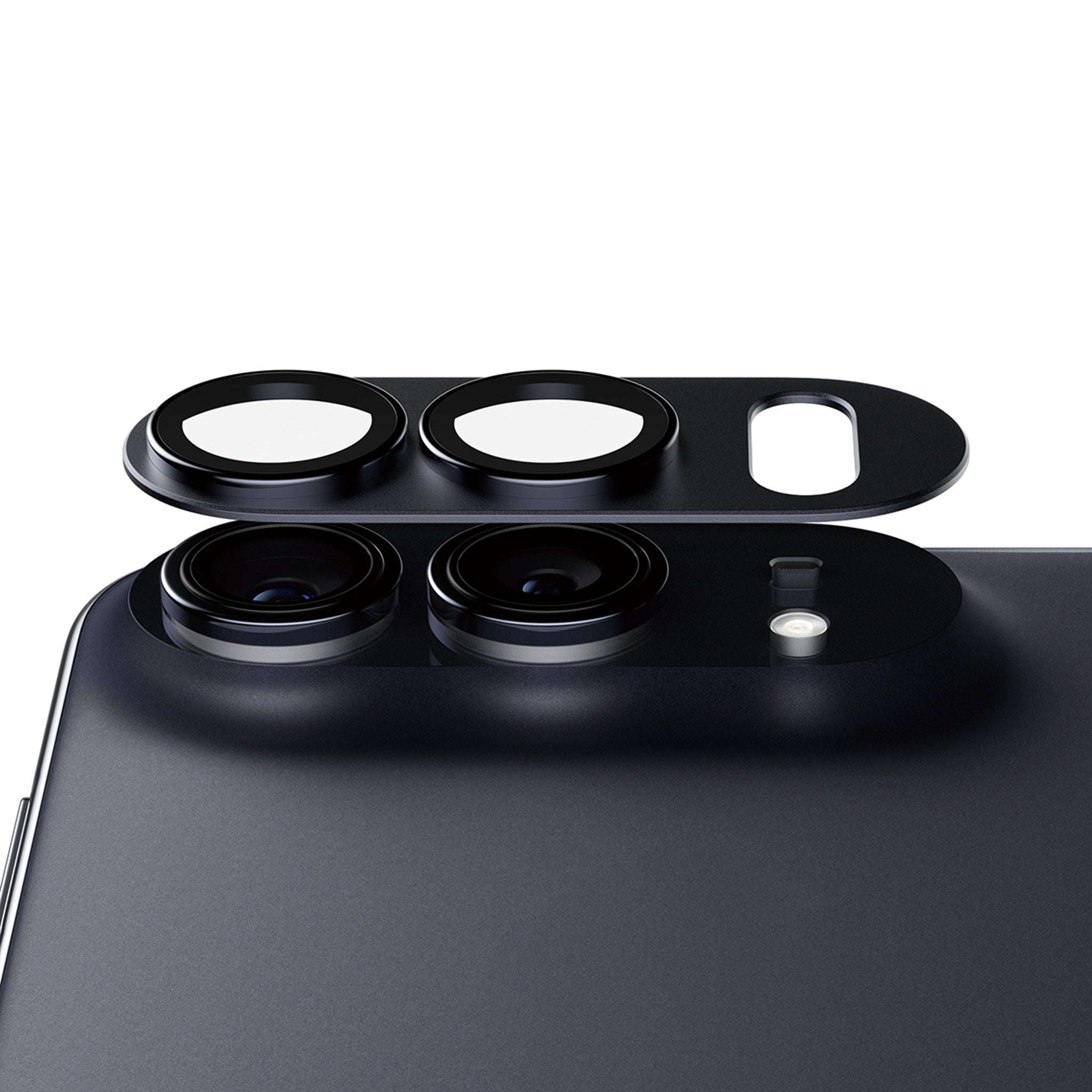 PanzerGlass® Fender Camera Lens Protector Midnight iPhone Duo