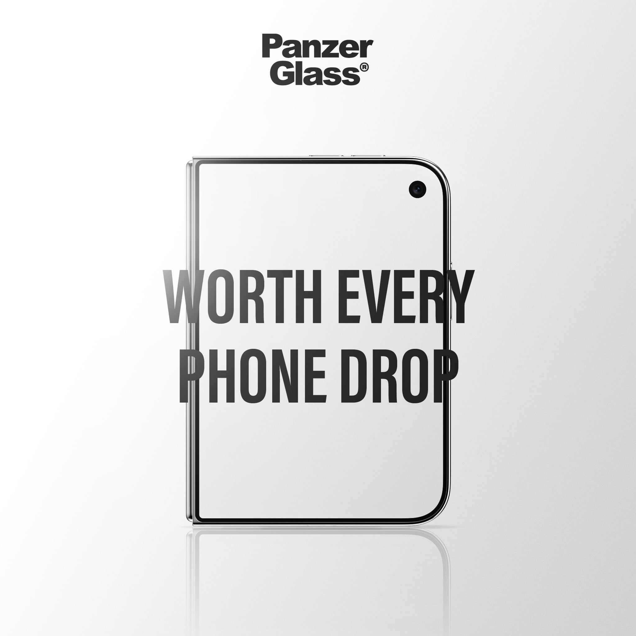 PanzerGlass® Front Screen Protector iPhone Duo | FRAME FIT w. EasyAligner
