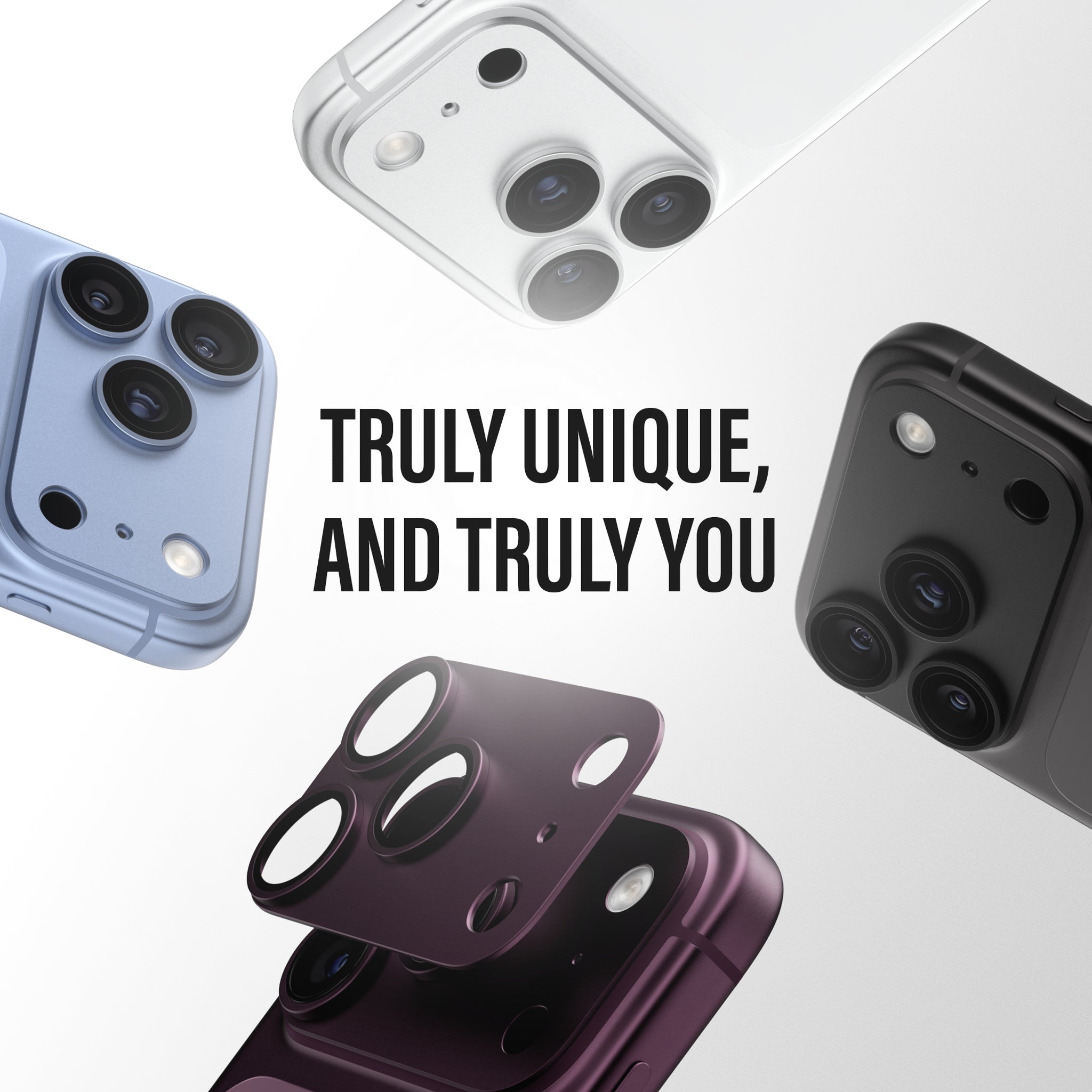 PanzerGlass® Fender Camera Lens Protector Shades of Blue iPhone 18 Pro