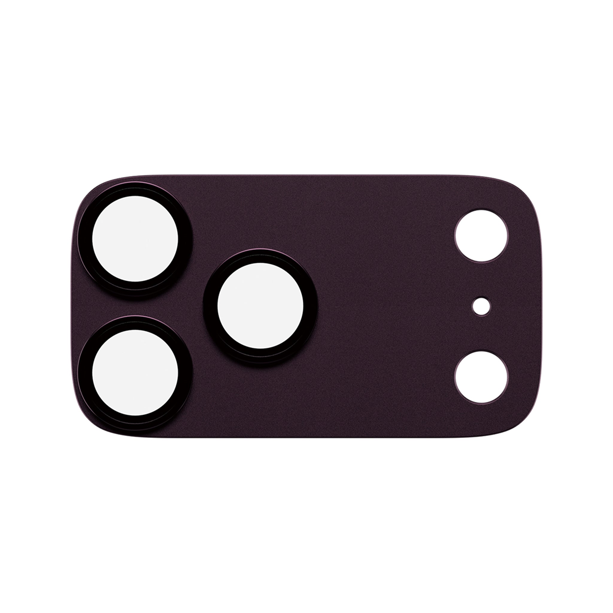 PanzerGlass® Fender Camera Lens Protector Dark Cherry iPhone 18 Pro Max