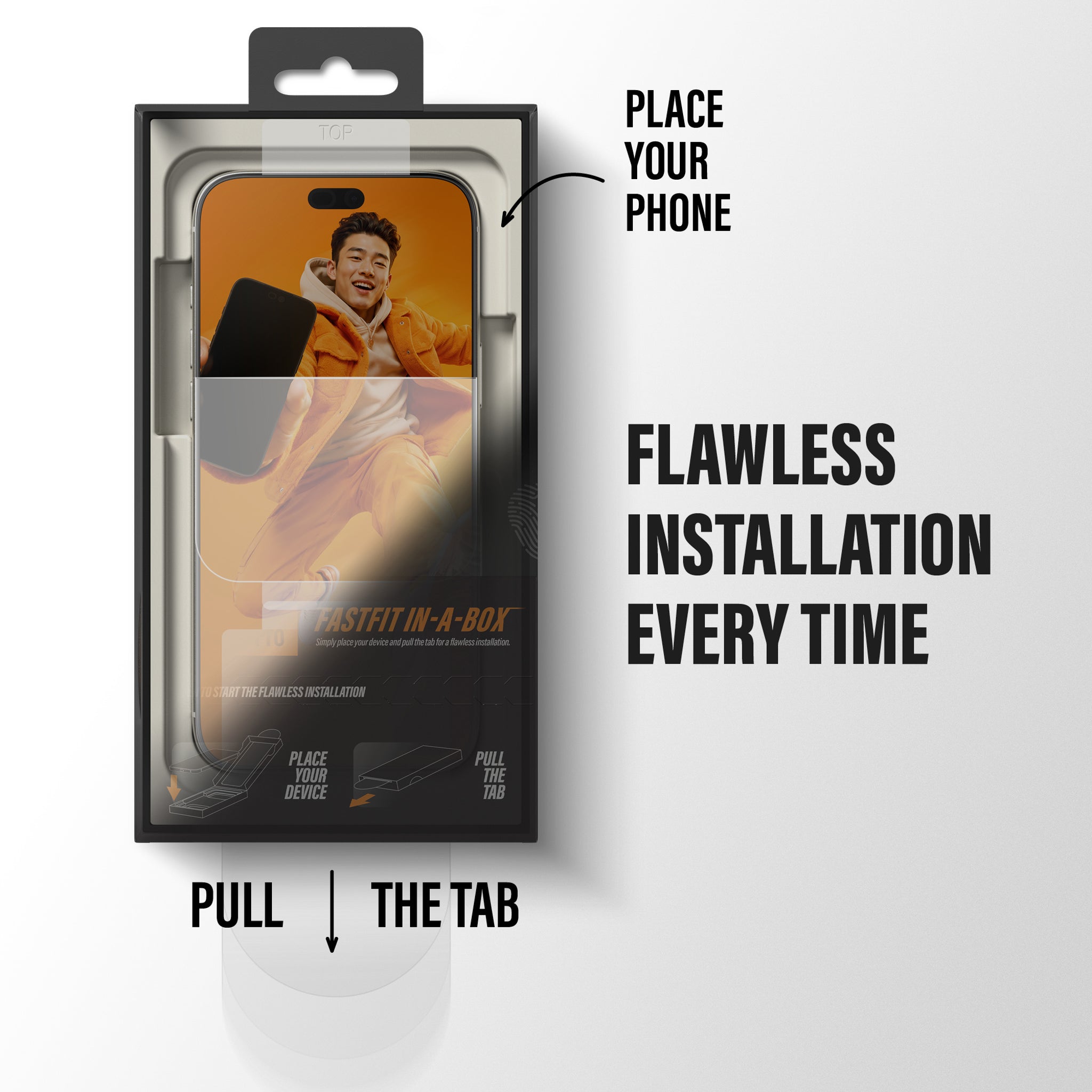 PanzerGlass® Platinum Screen Protector iPhone 18 Pro | 17 Pro w. FASTFIT IN-A-BOX