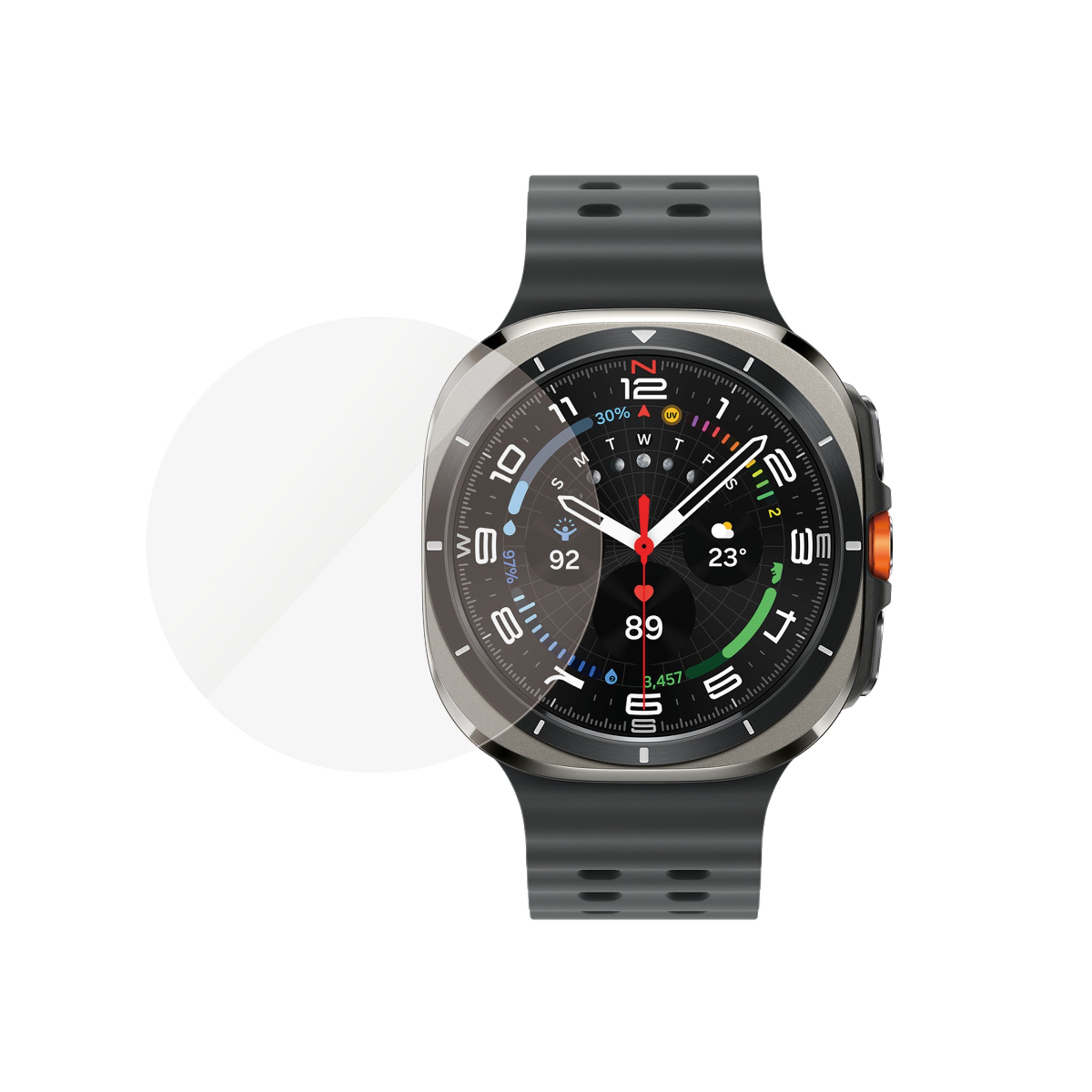 PanzerGlass® Screen Protector Samsung Galaxy Watch Ultra 2 | 47mm