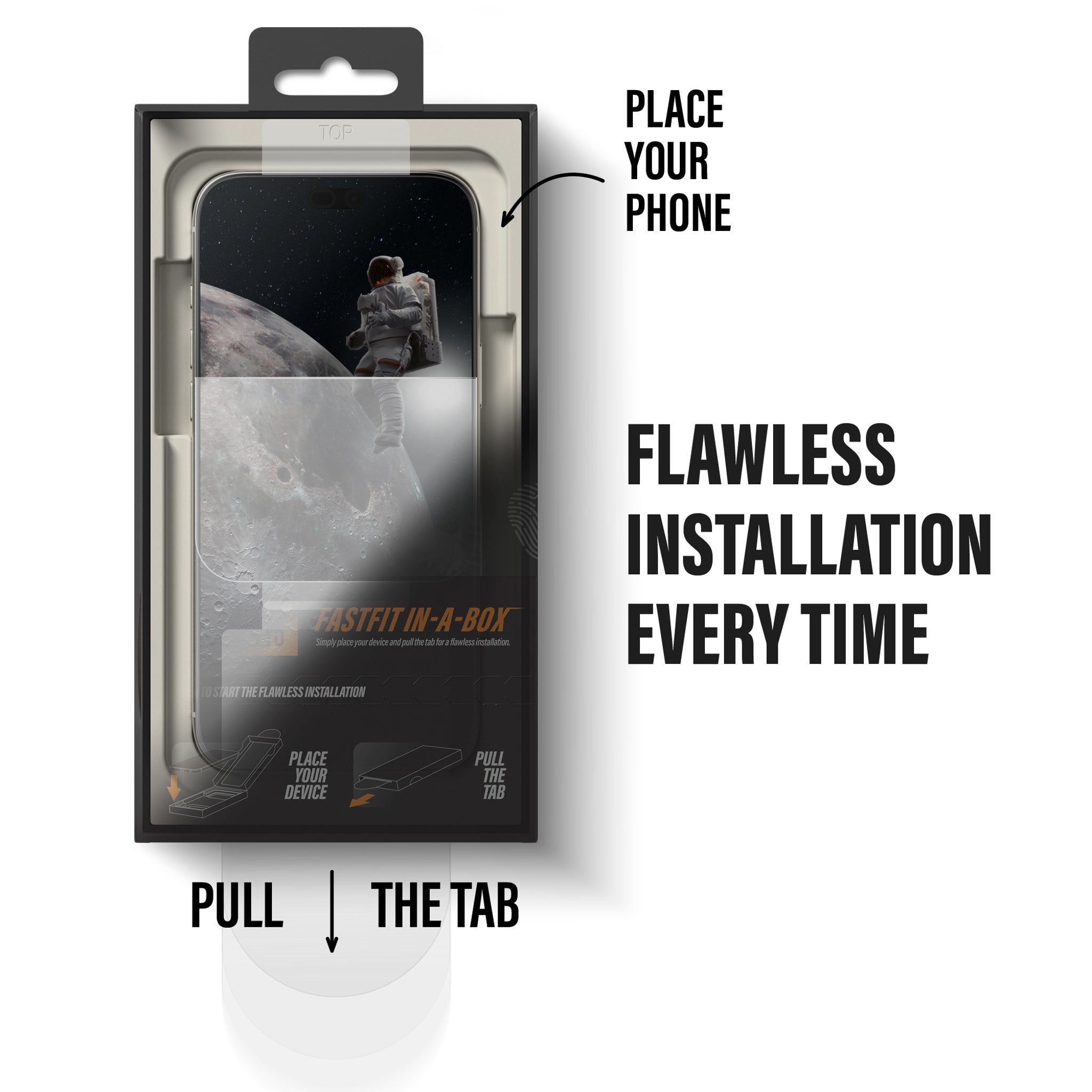 PanzerGlass® Ceramic Screen Protector iPhone 18 Pro Max | 17 Pro Max w. FASTFIT IN-A-BOX