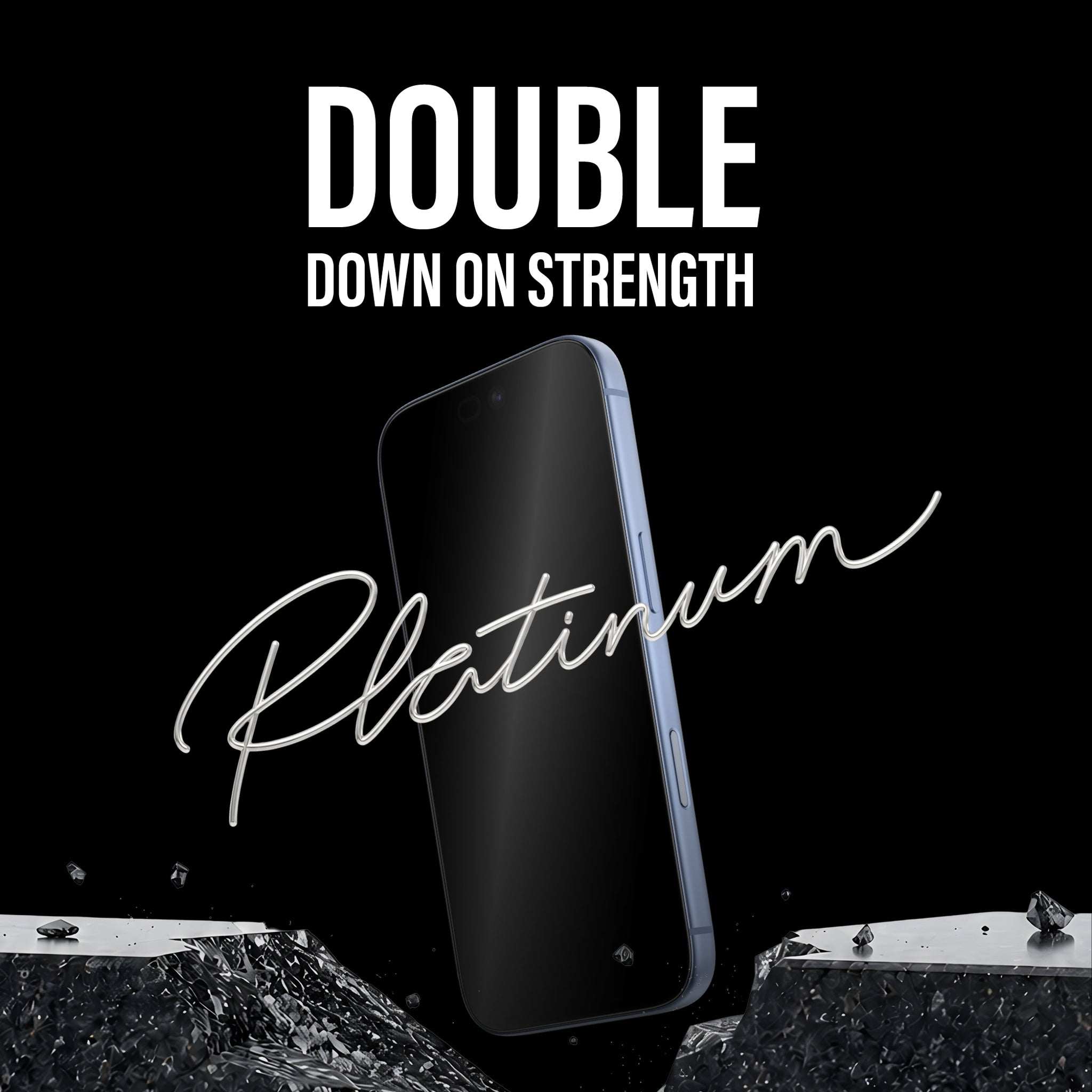 PanzerGlass® Platinum Screen Protector iPhone 18 Pro Max | 17 Pro Max w. FASTFIT IN-A-BOX