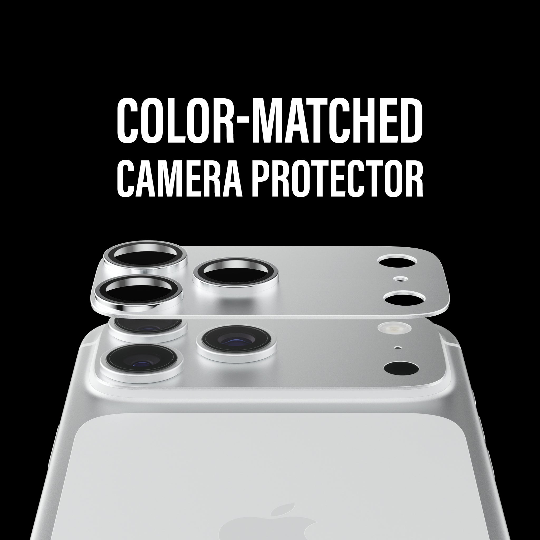 PanzerGlass® Fender Camera Protector Silver iPhone 18 Pro Max
