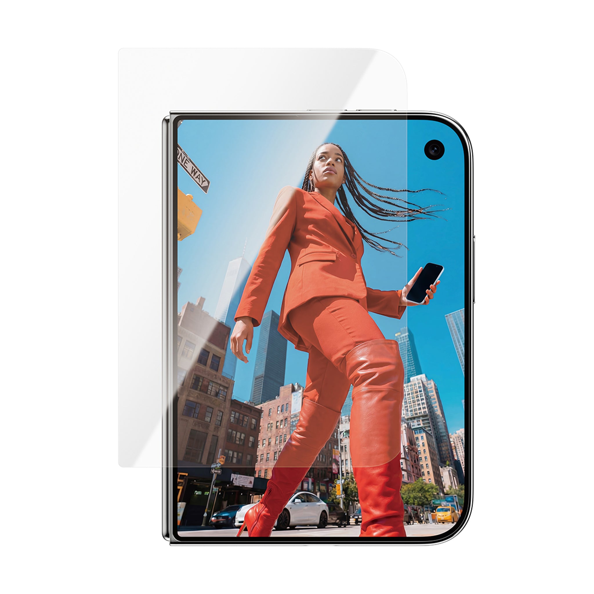 PanzerGlass® Front Screen Protector iPhone Duo | FRAME FIT w. FASTFIT IN-A-BOX