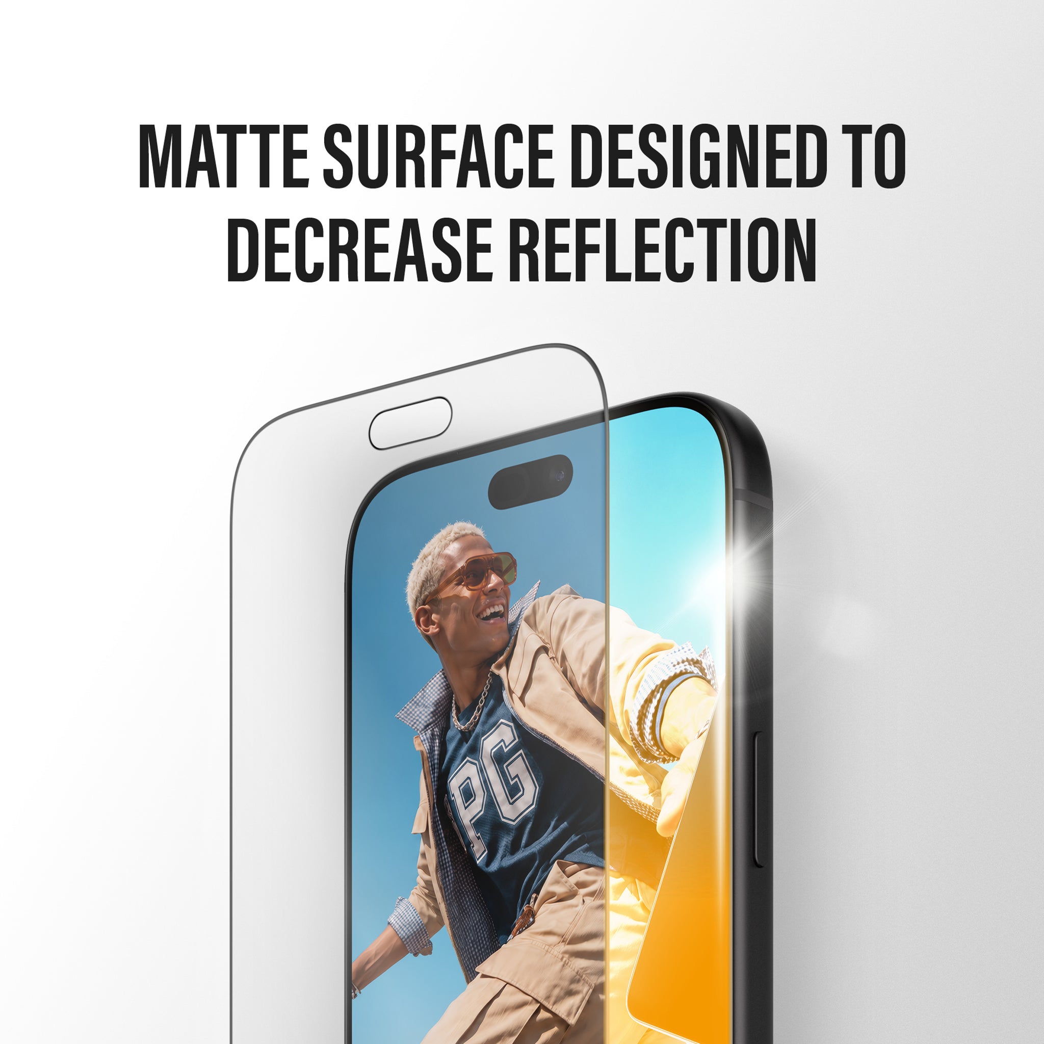 PanzerGlass® Anti-reflective Armor Screen Protector iPhone 18 Pro Max w. FASTFIT IN-A-BOX