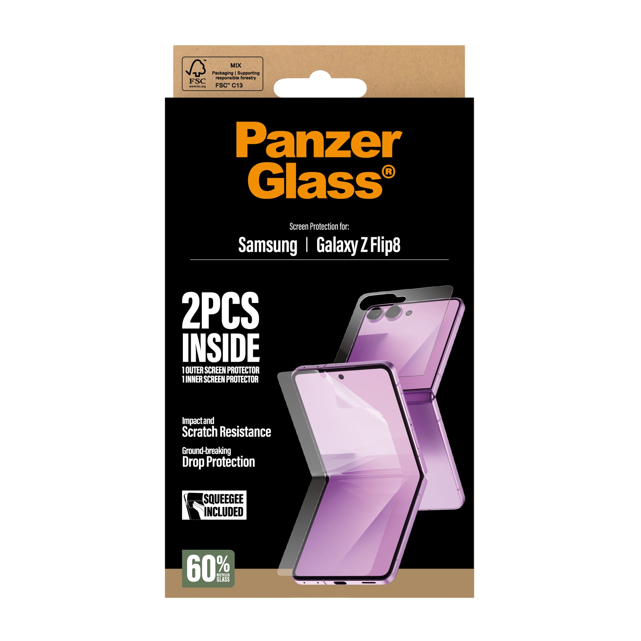 PanzerGlass® Screen Protector Samsung Galaxy New Z Flip7 | Glass & Film