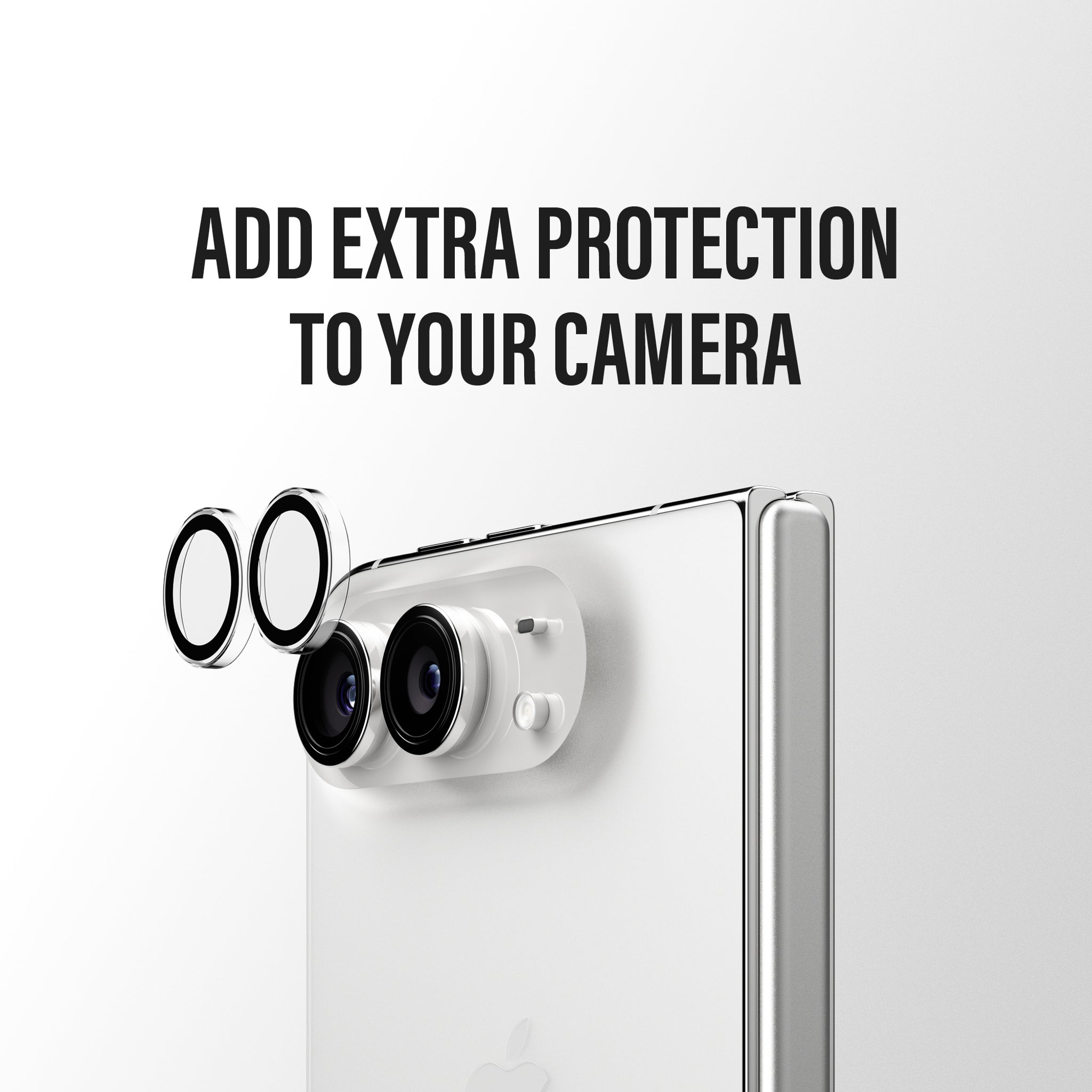 SAFE. by PanzerGlass® Camera Lens Protector Transparent iPhone Duo