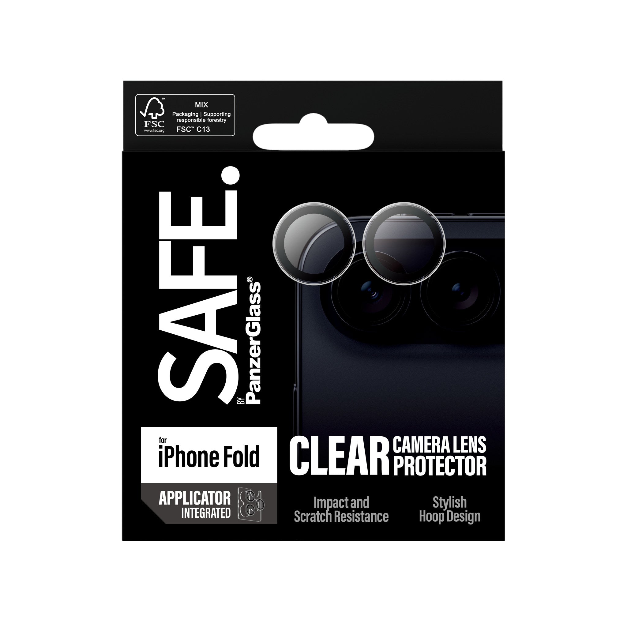 SAFE. by PanzerGlass® Camera Lens Protector Transparent iPhone 2026 Fold
