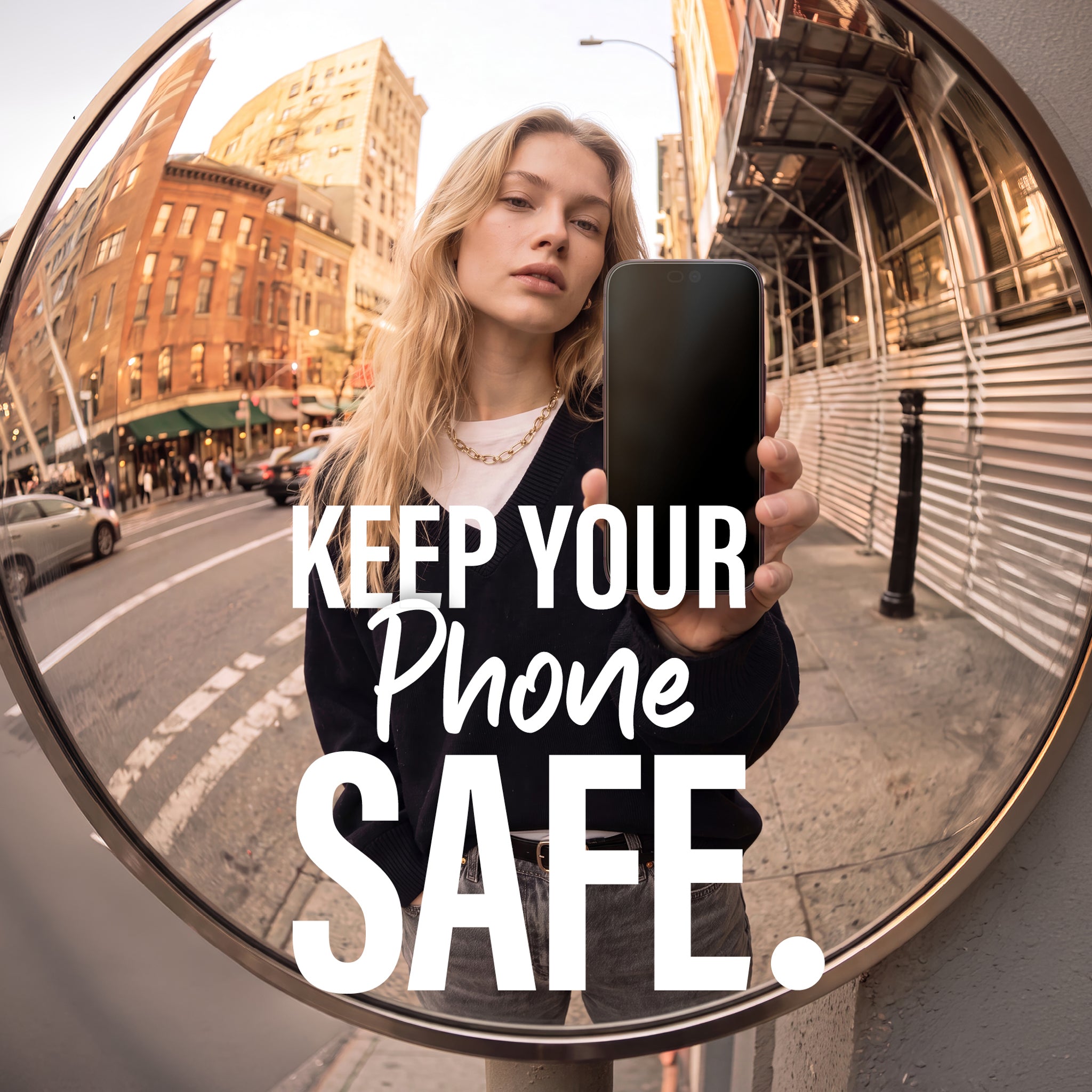 SAFE. by PanzerGlass® Privacy Screen Protector iPhone 18 Pro | Ultra-Wide Fit m. EasyAligner