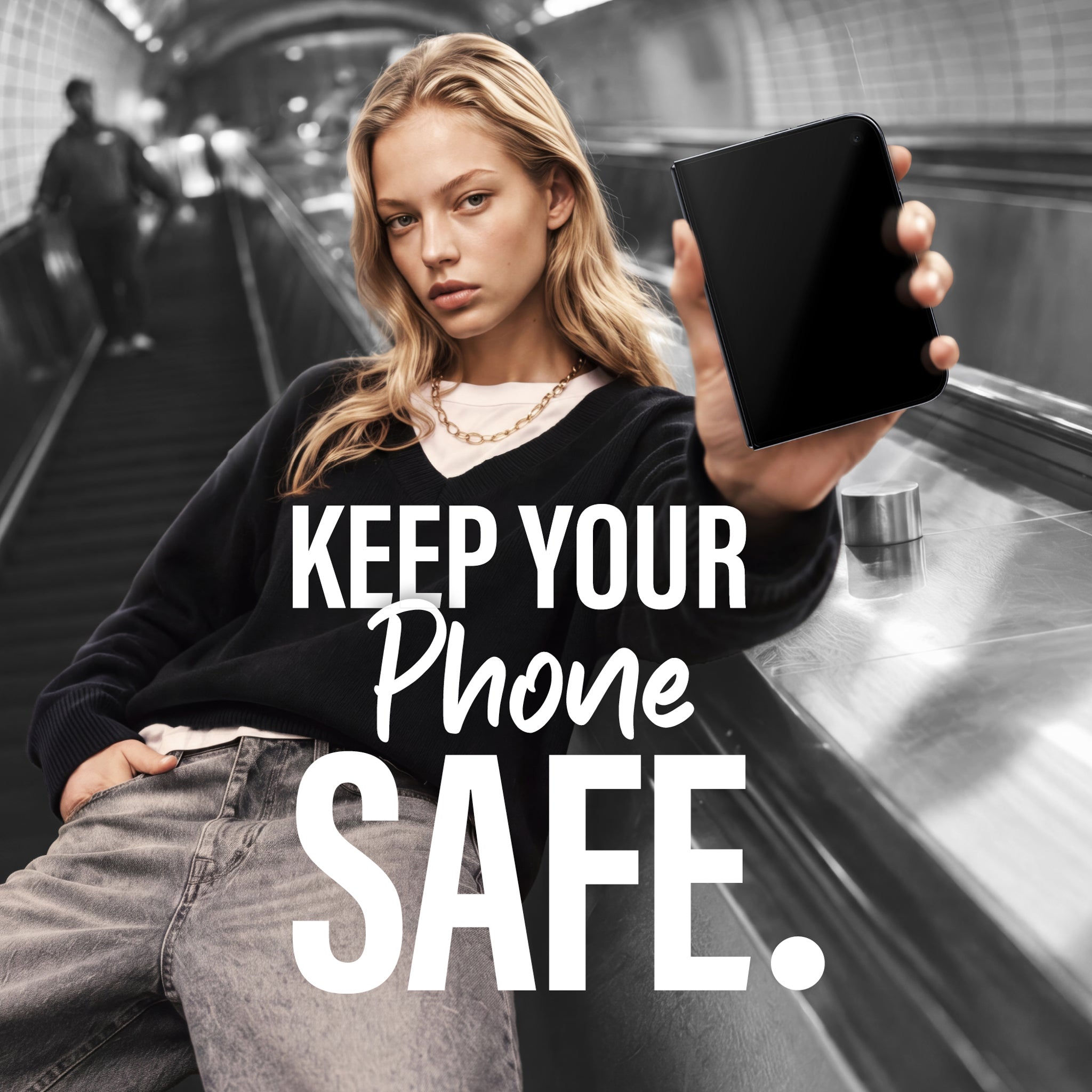 SAFE. by PanzerGlass® Front Screen Protector iPhone Duo | FRAME FIT w. EasyAligner