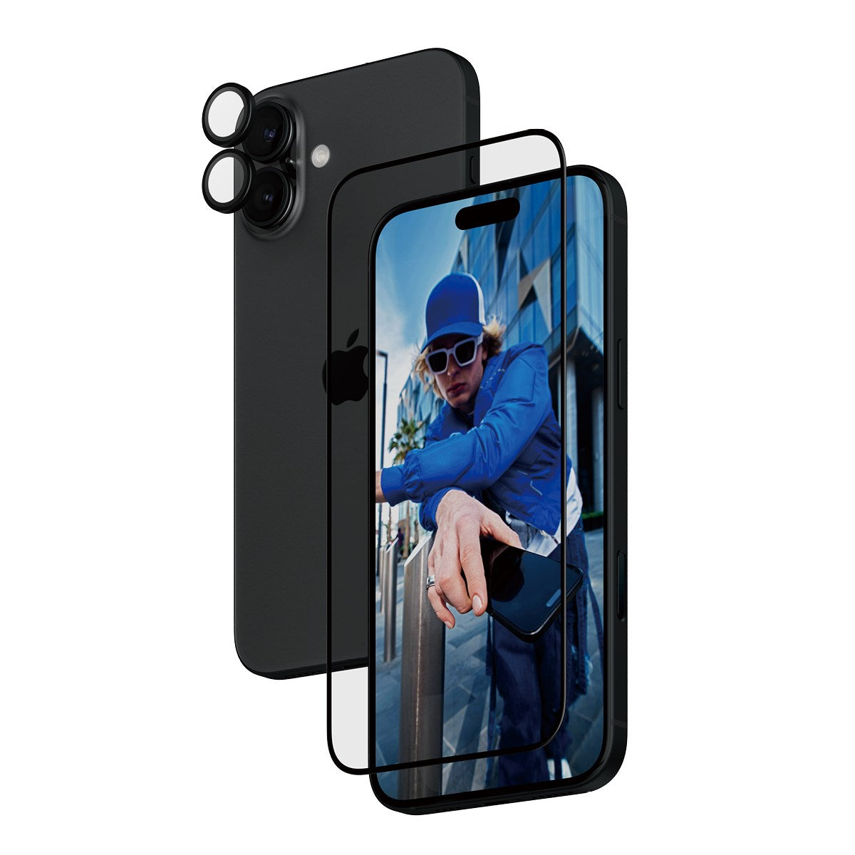 PanzerGlass® 2-in-1 Bundle iPhone 16 Plus