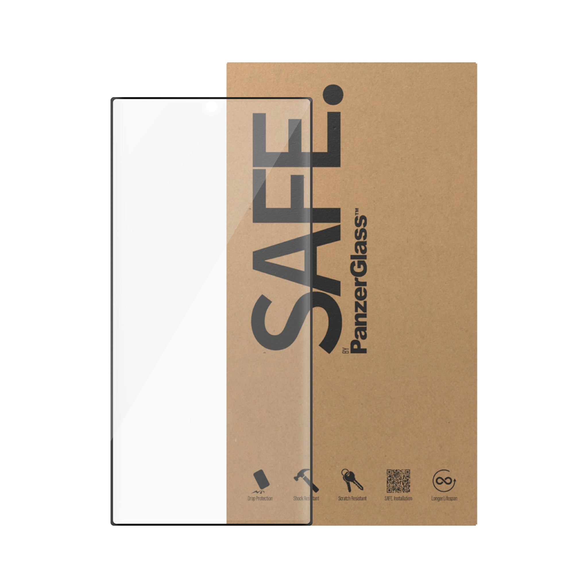 SAFE. by PanzerGlass® Screen Protector Samsung Galaxy S22 Ultra 5G | Ultra-Wide Fit