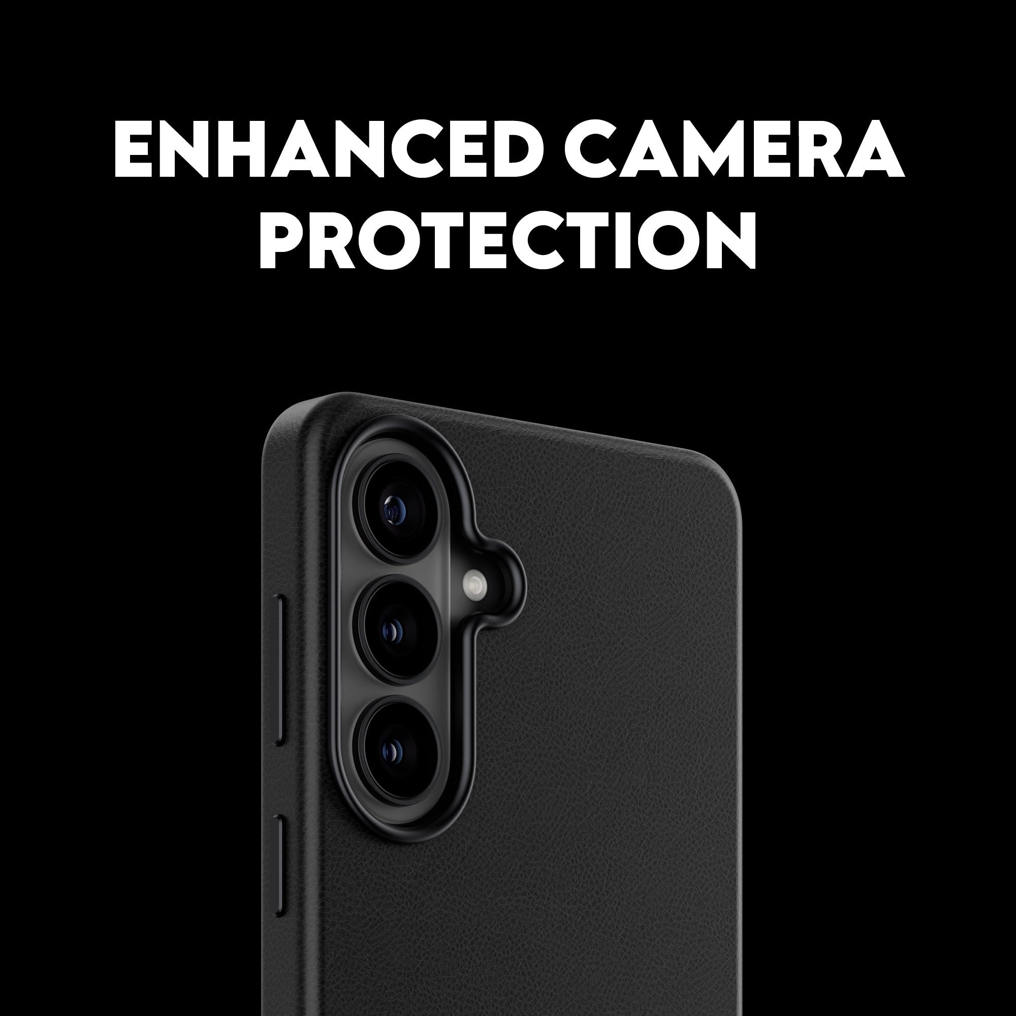 CARE™ by PanzerGlass® Solo Case Black w. Qi Samsung Galaxy S26