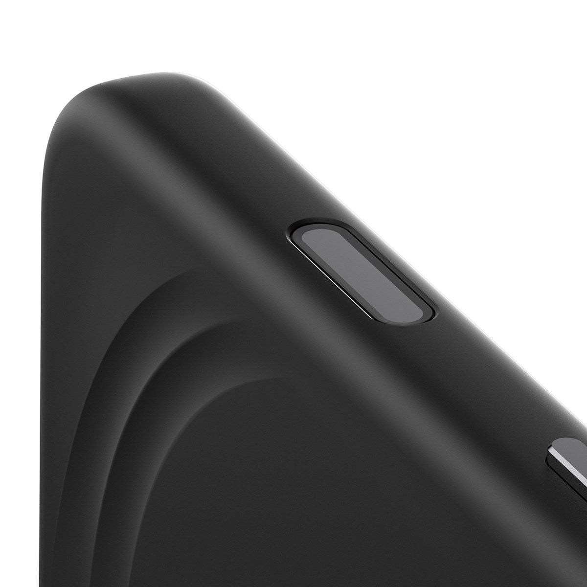 CARE by PanzerGlass® FLOW Case Black w. Haptic Button & MagSafe iPhone 17 Pro