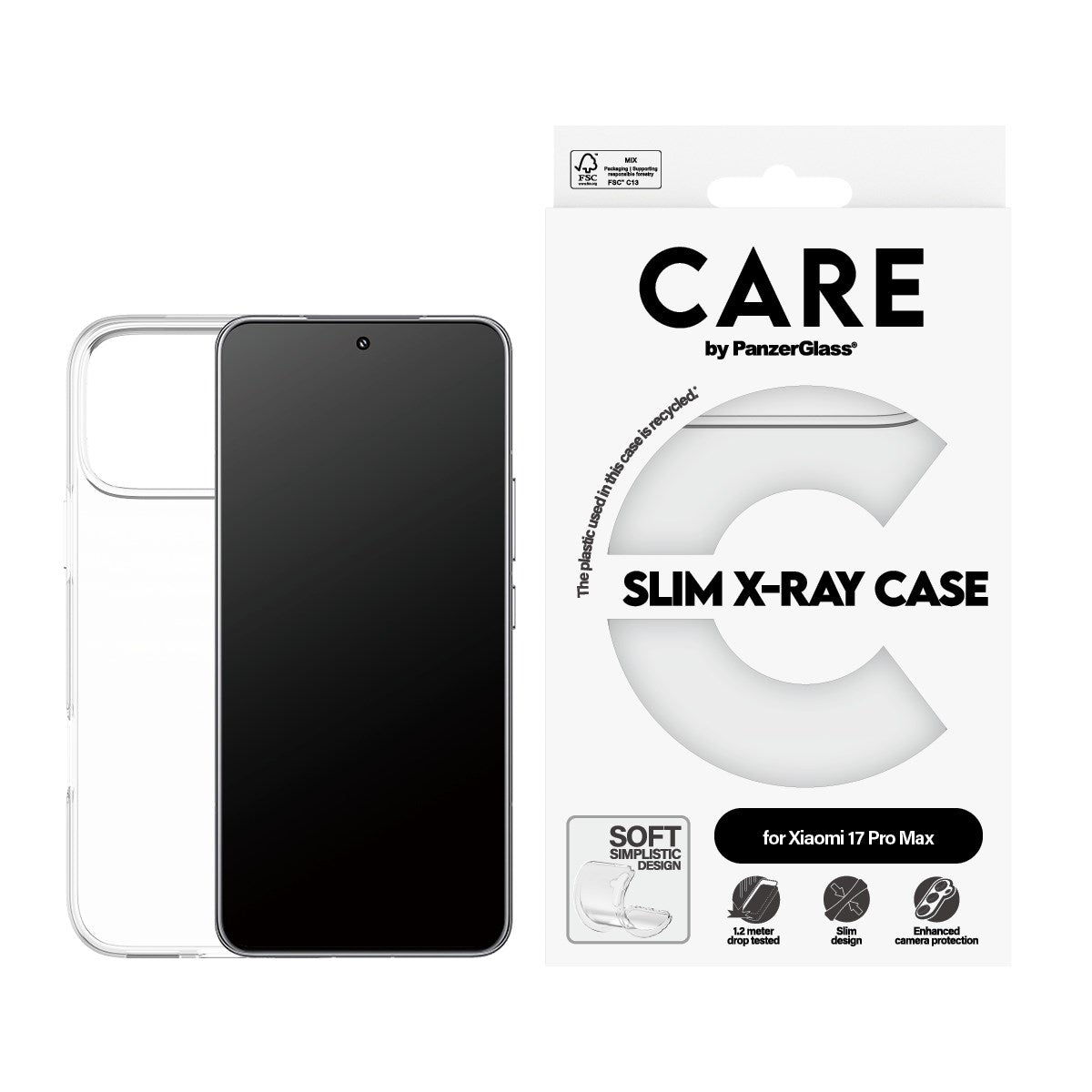 CARE™ by PanzerGlass® X-Ray Case Xiaomi 17 Pro Max