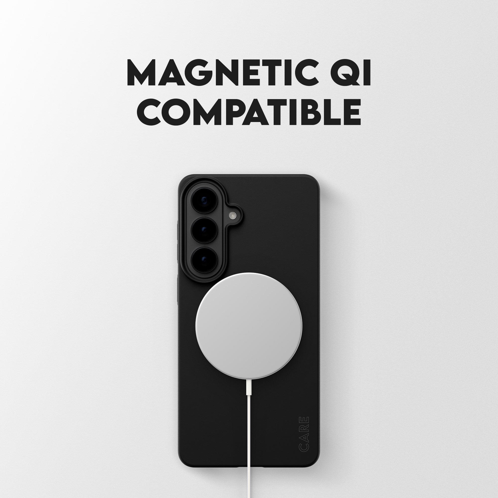 CARE™ by PanzerGlass® SL1M Case Black w. Qi Samsung Galaxy S26