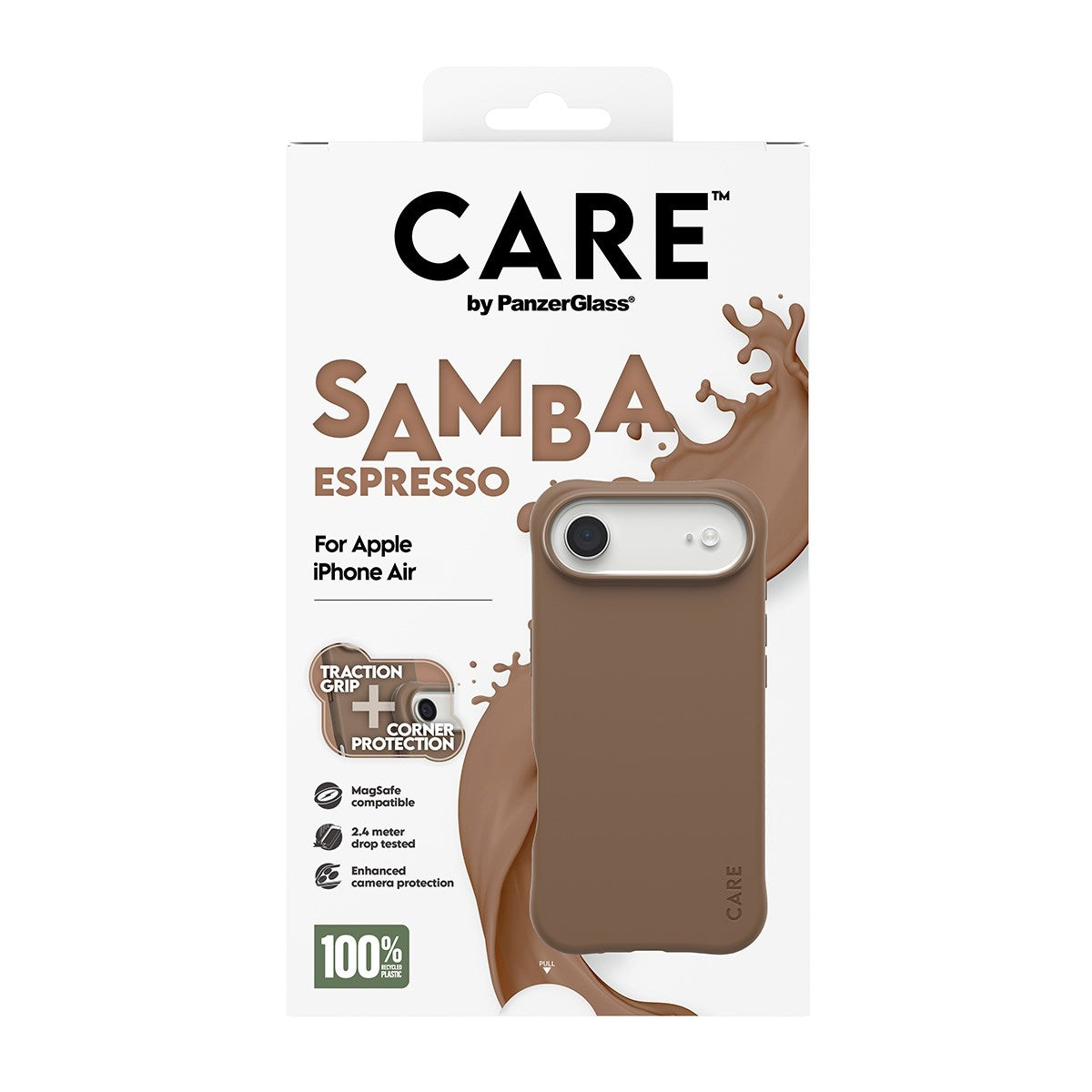 CARE by PanzerGlass® Samba Case Espresso w. MagSafe iPhone Air