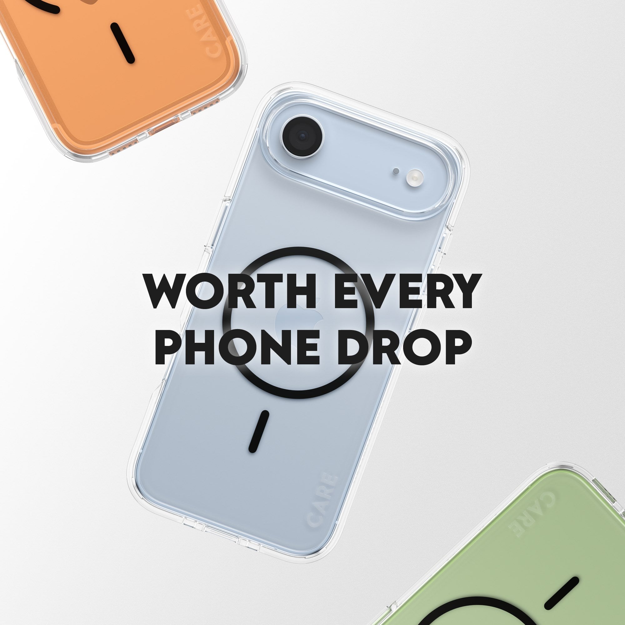 CARE™ by PanzerGlass® Urban Explorer Case Transparent w. Black MagSafe iPhone Air