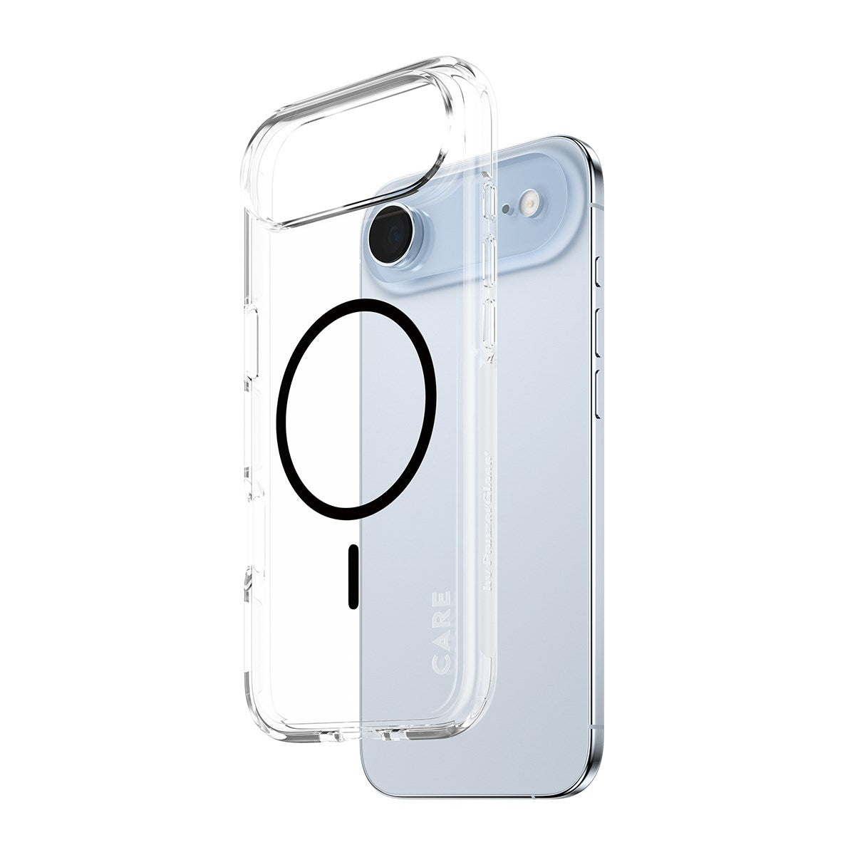 CARE by PanzerGlass® Urban Explorer Case Transparent w. Black MagSafe iPhone Air