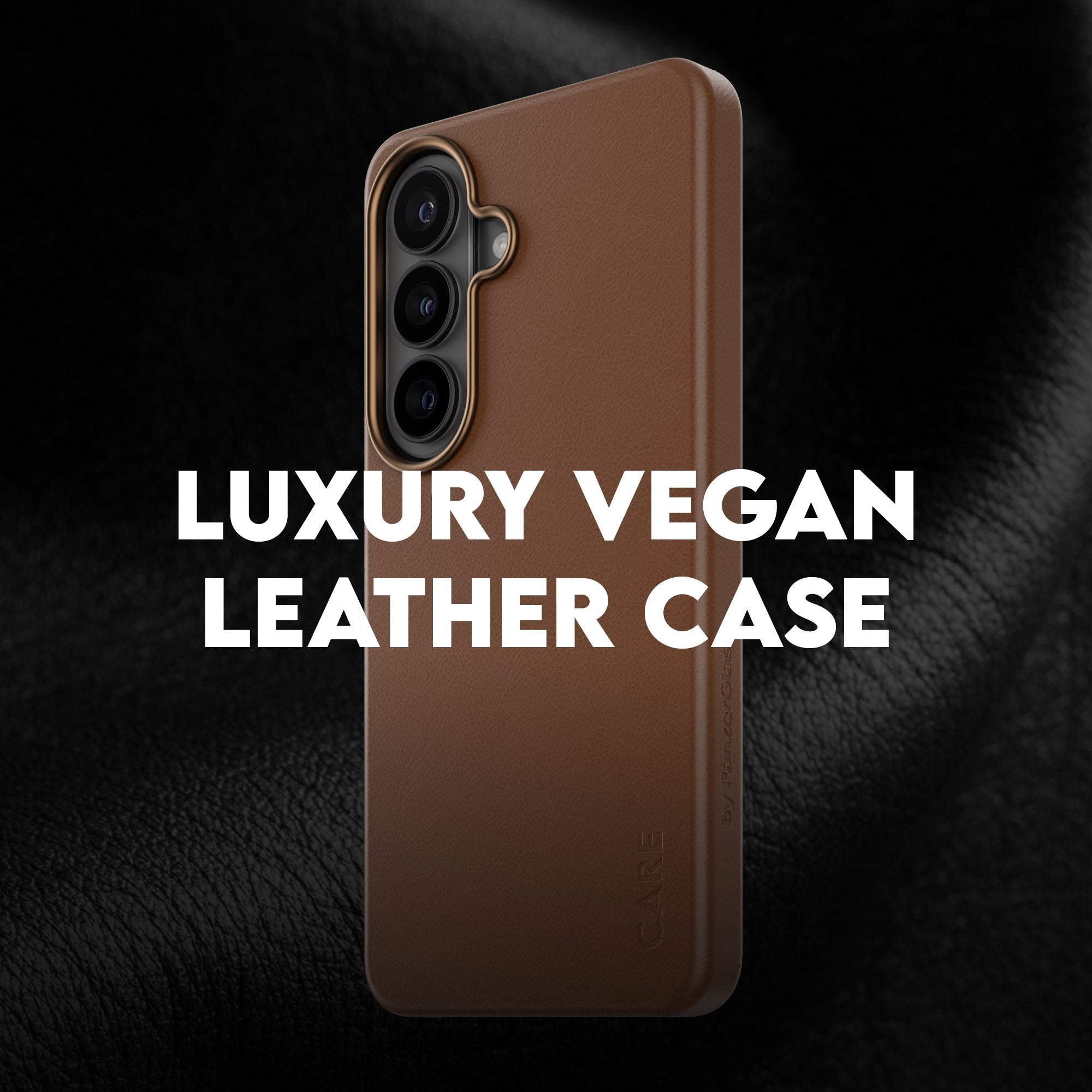 CARE™ by PanzerGlass® Solo Case Brown w. Qi Samsung Galaxy S26