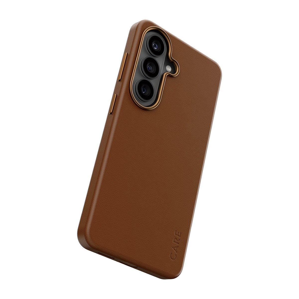 CARE™ by PanzerGlass® Solo Case Brown w. Qi Samsung Galaxy S26