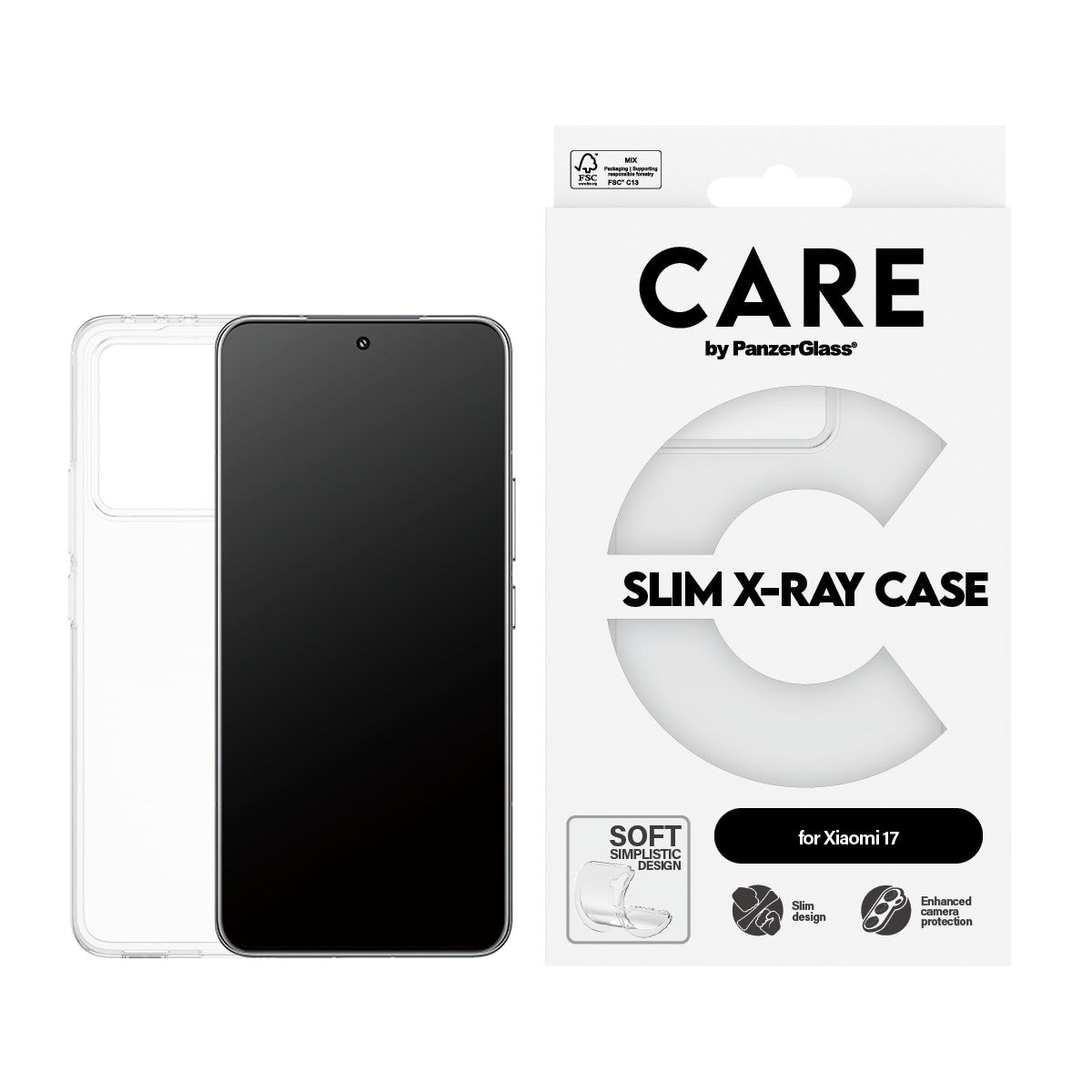 CARE™ by PanzerGlass® X-Ray Case Xiaomi 17