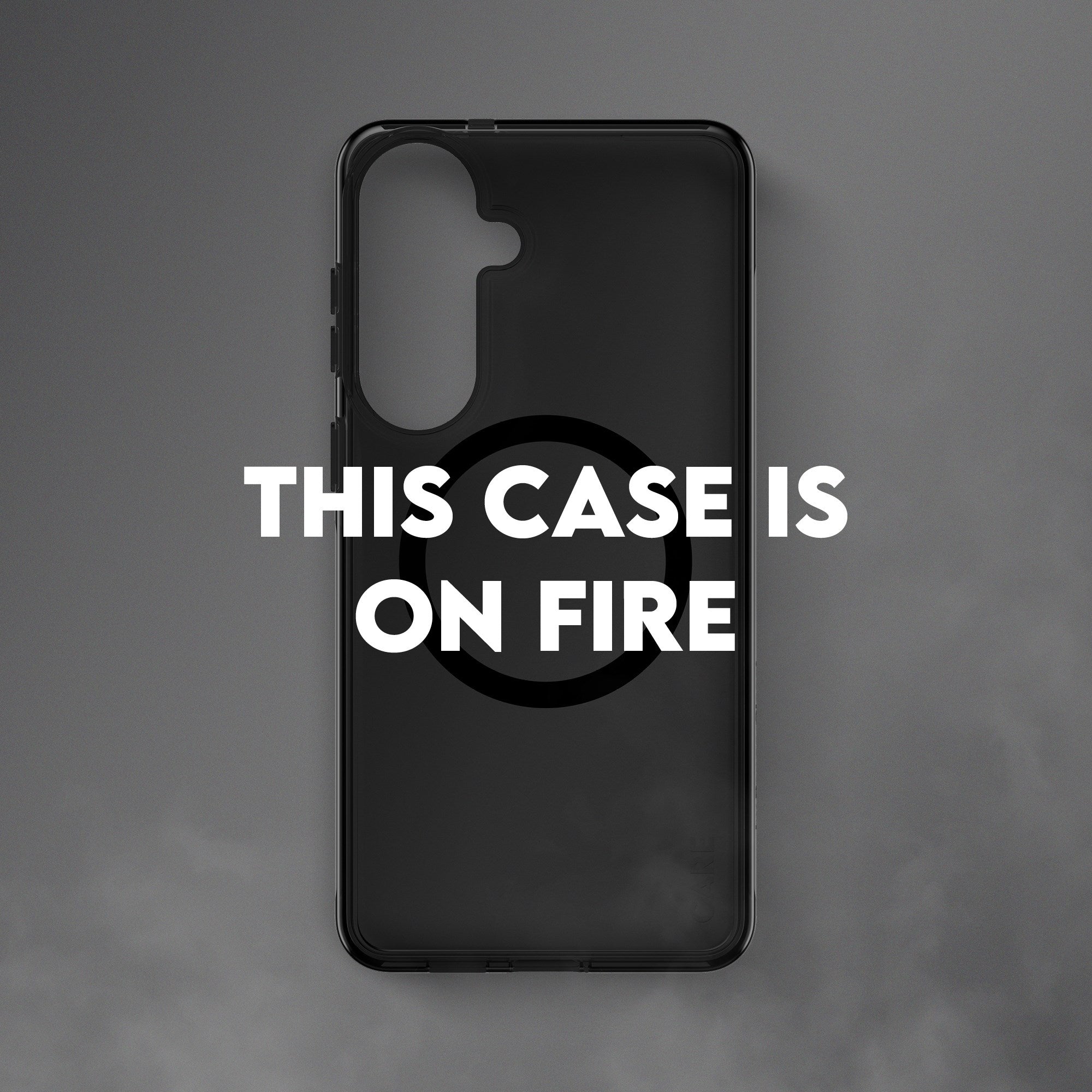 CARE™ by PanzerGlass® Urban Explorer Case Smokey w. Black Qi Samsung Galaxy S26