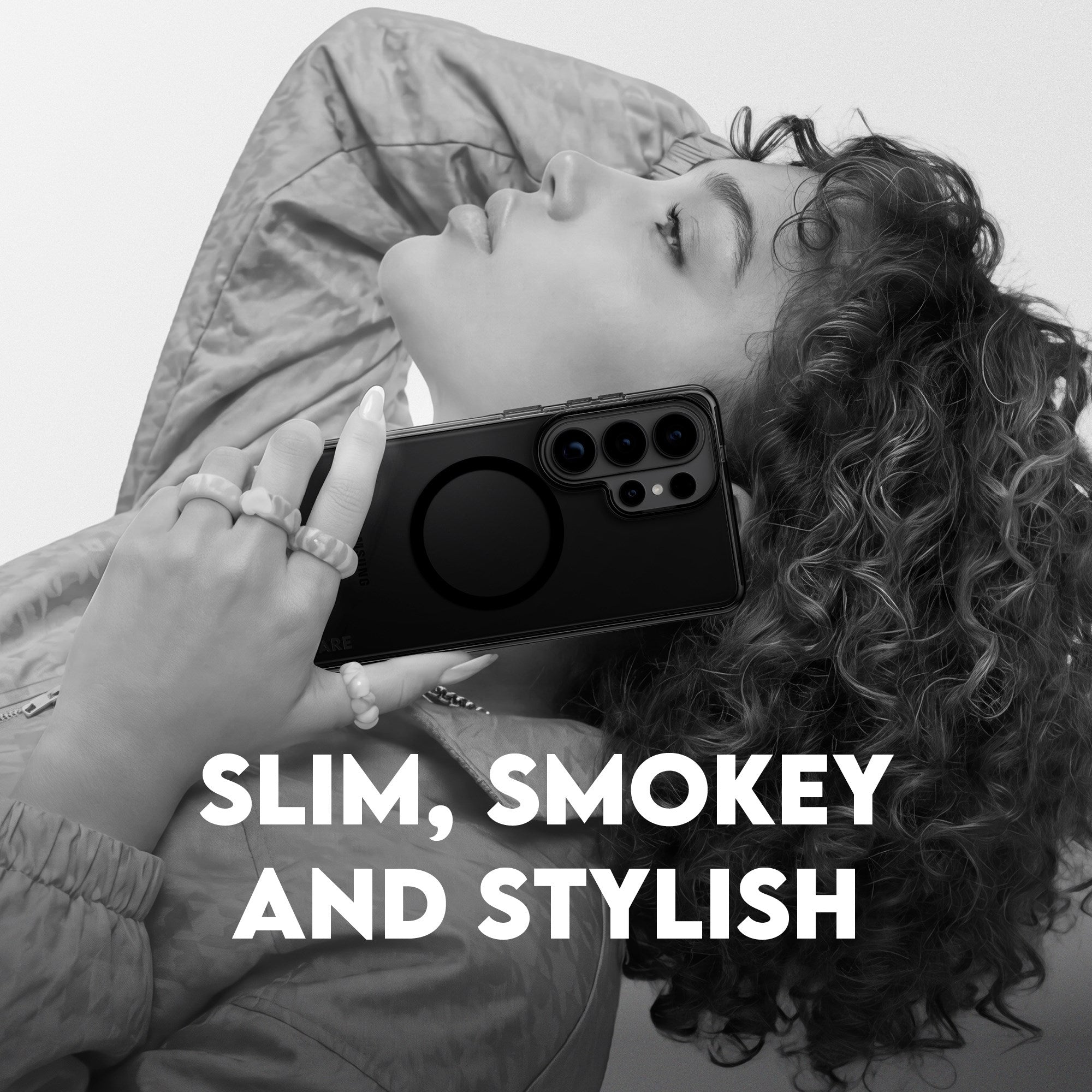 CARE™ by PanzerGlass® Urban Explorer Case Smokey w. Black Qi Samsung Galaxy S26