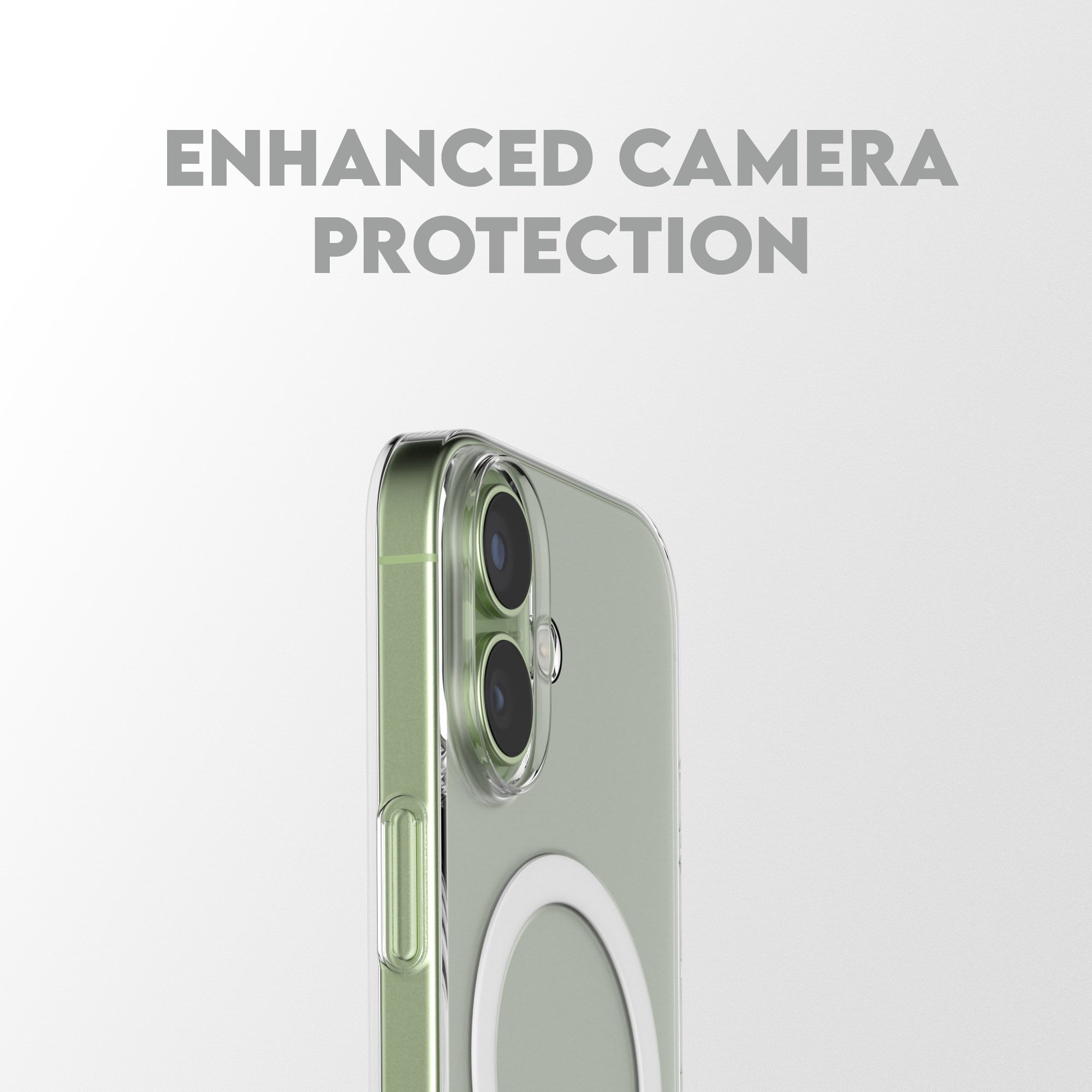 CARE™ by PanzerGlass® SL1M Case Transparent w. MagSafe iPhone 17