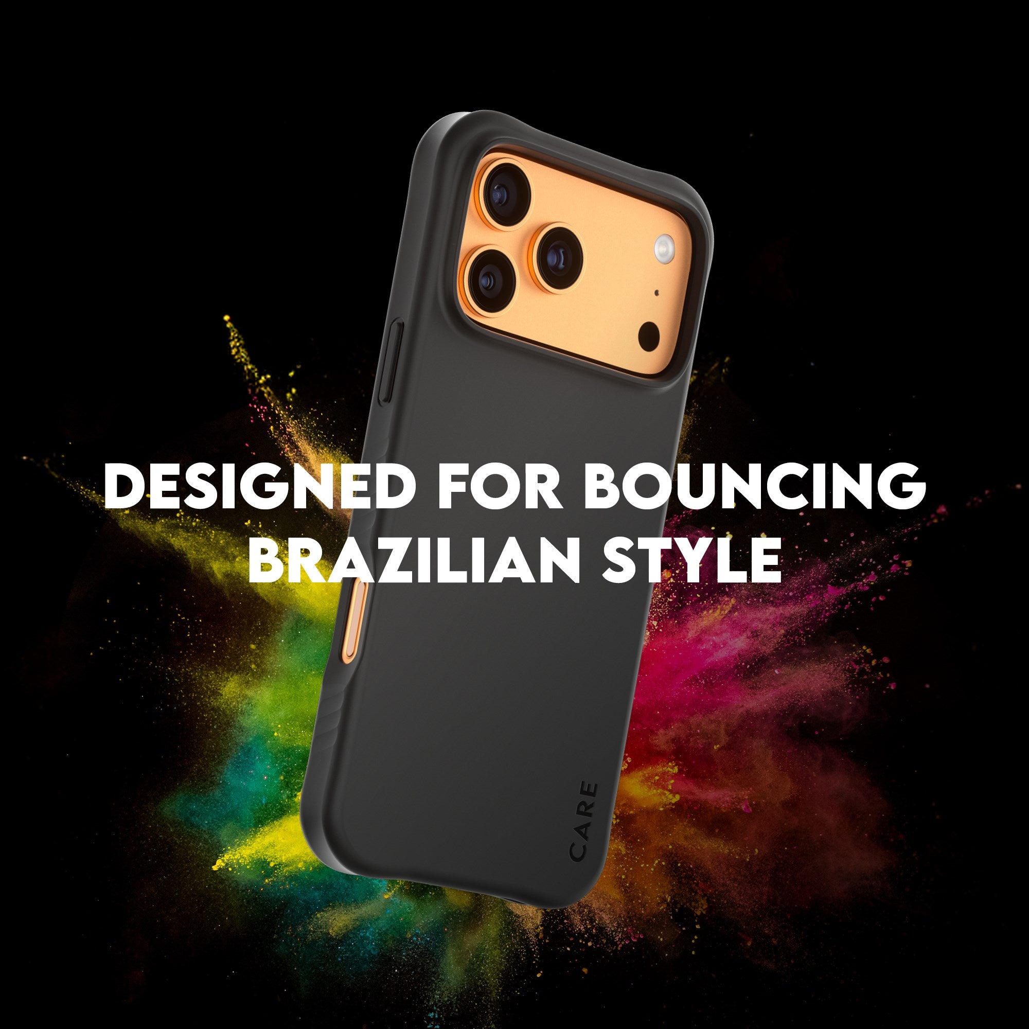 CARE™ by PanzerGlass® Samba Case Black w. MagSafe iPhone 17 Pro Max