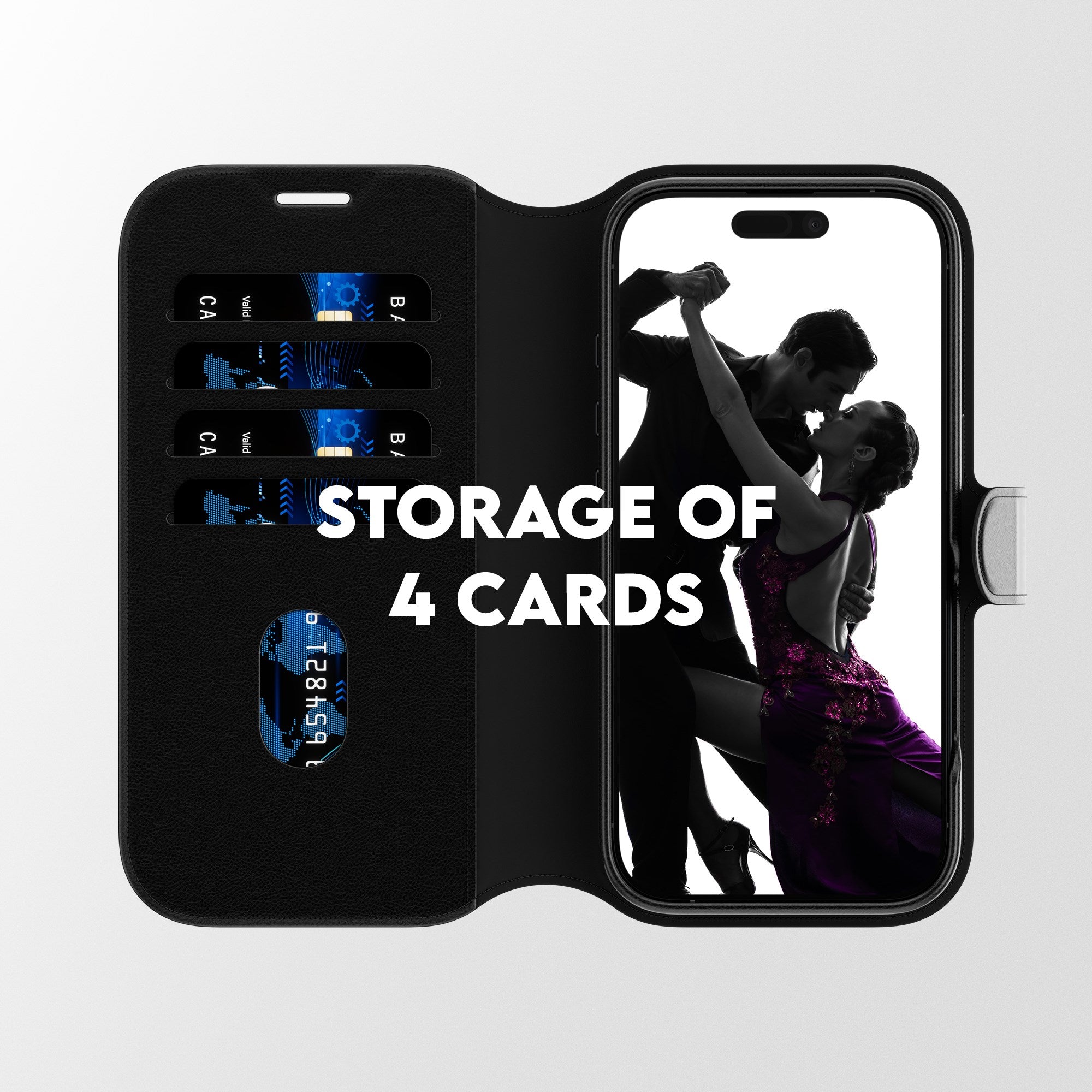 CARE™ by PanzerGlass® Tango 2-in-1 Wallet Case w. MagSafe iPhone 17