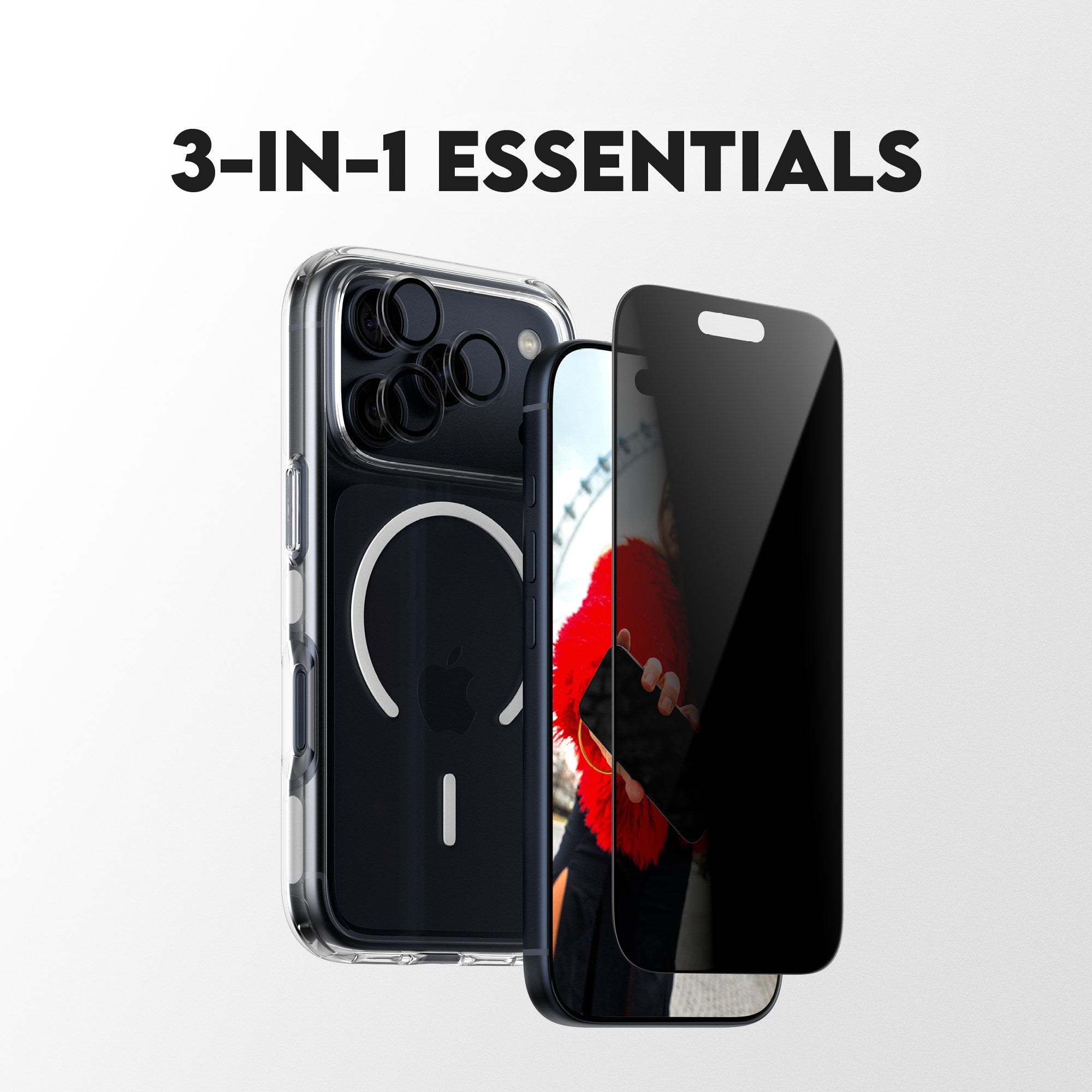 PanzerGlass® | CARE™ by PanzerGlass® 3-in-1 Privacy Bundle iPhone Air