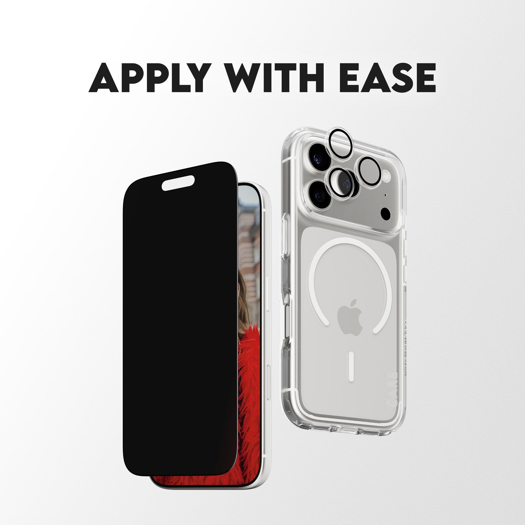 PanzerGlass® | CARE™ by PanzerGlass® 3-in-1 Privacy Bundle iPhone Air