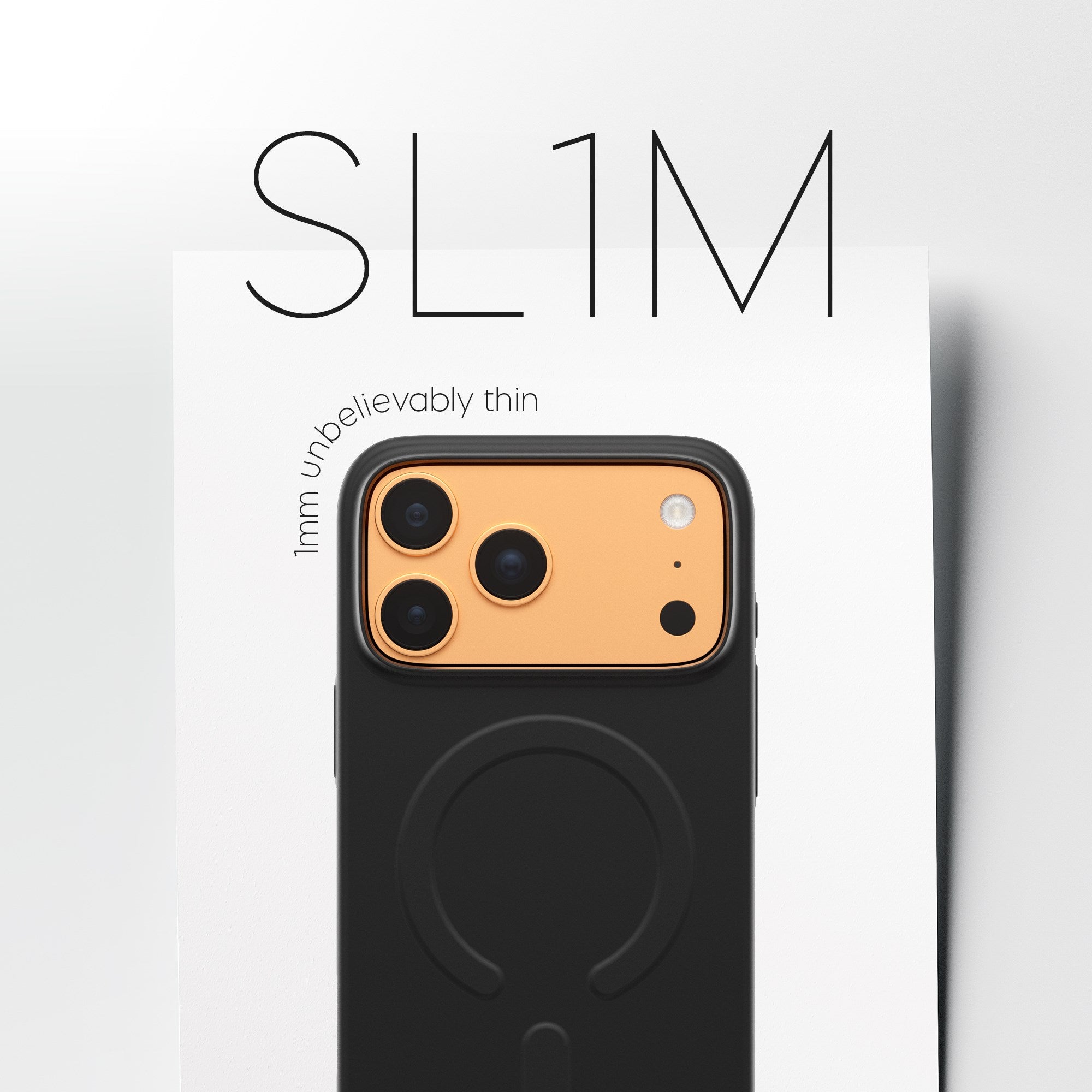 CARE™ by PanzerGlass® SL1M Case Black w. MagSafe iPhone 17 Pro Max