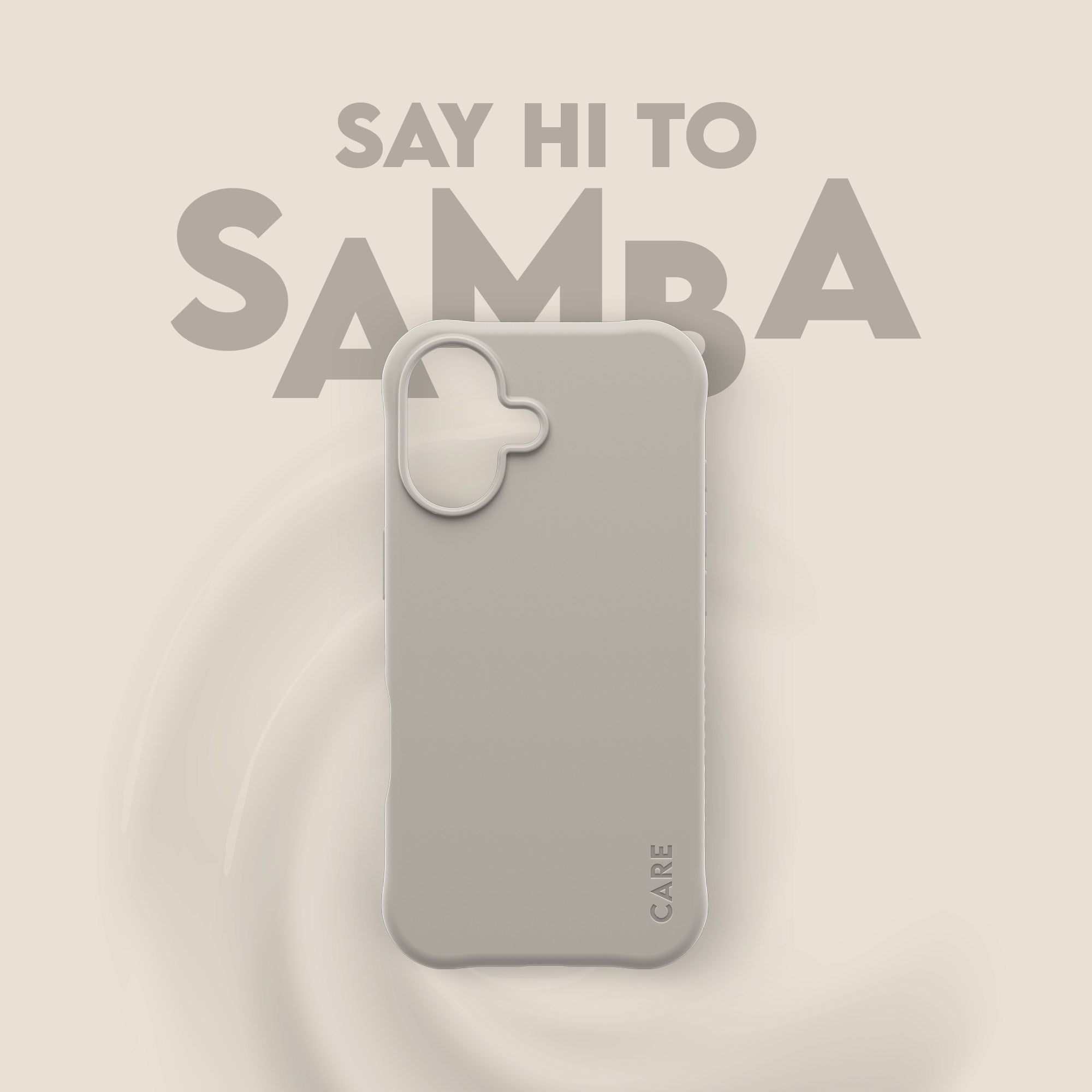 CARE™ by PanzerGlass® Samba Case Vanilla w. MagSafe iPhone 17