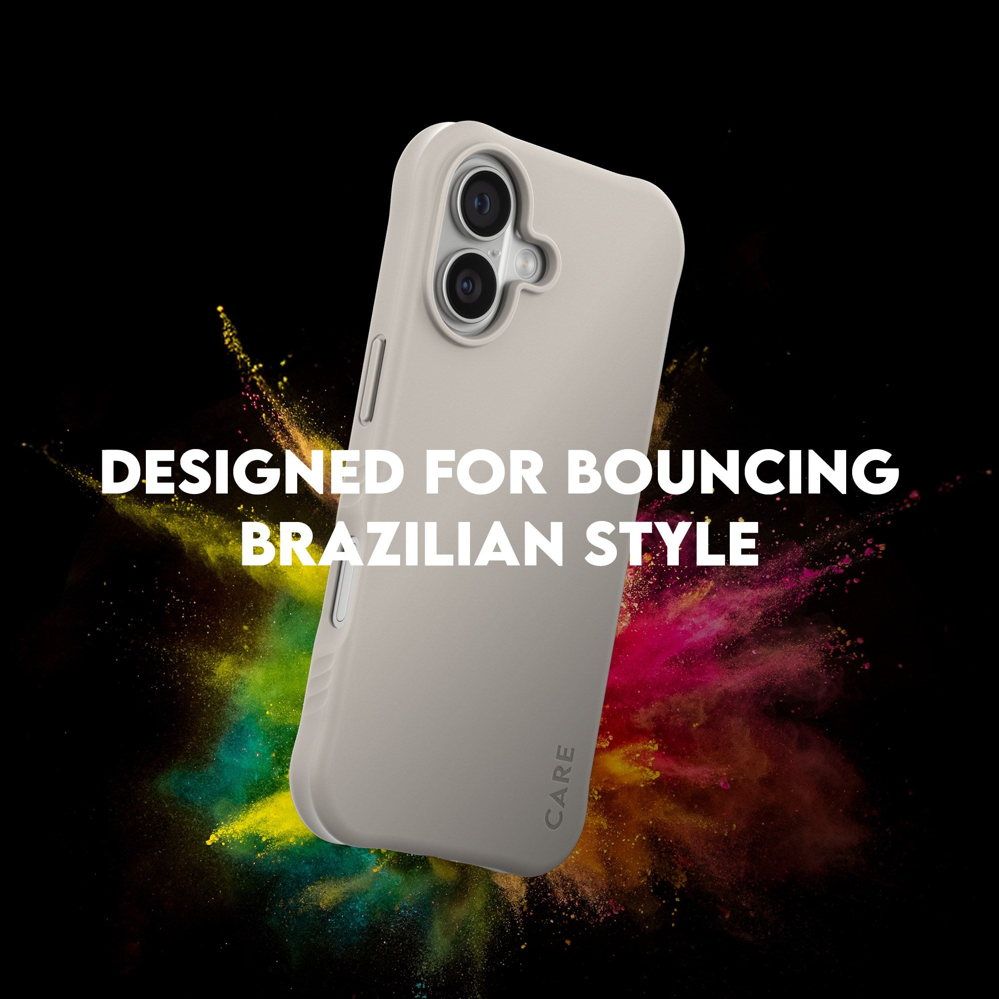 CARE™ by PanzerGlass® Samba Case Vanilla w. MagSafe iPhone 17