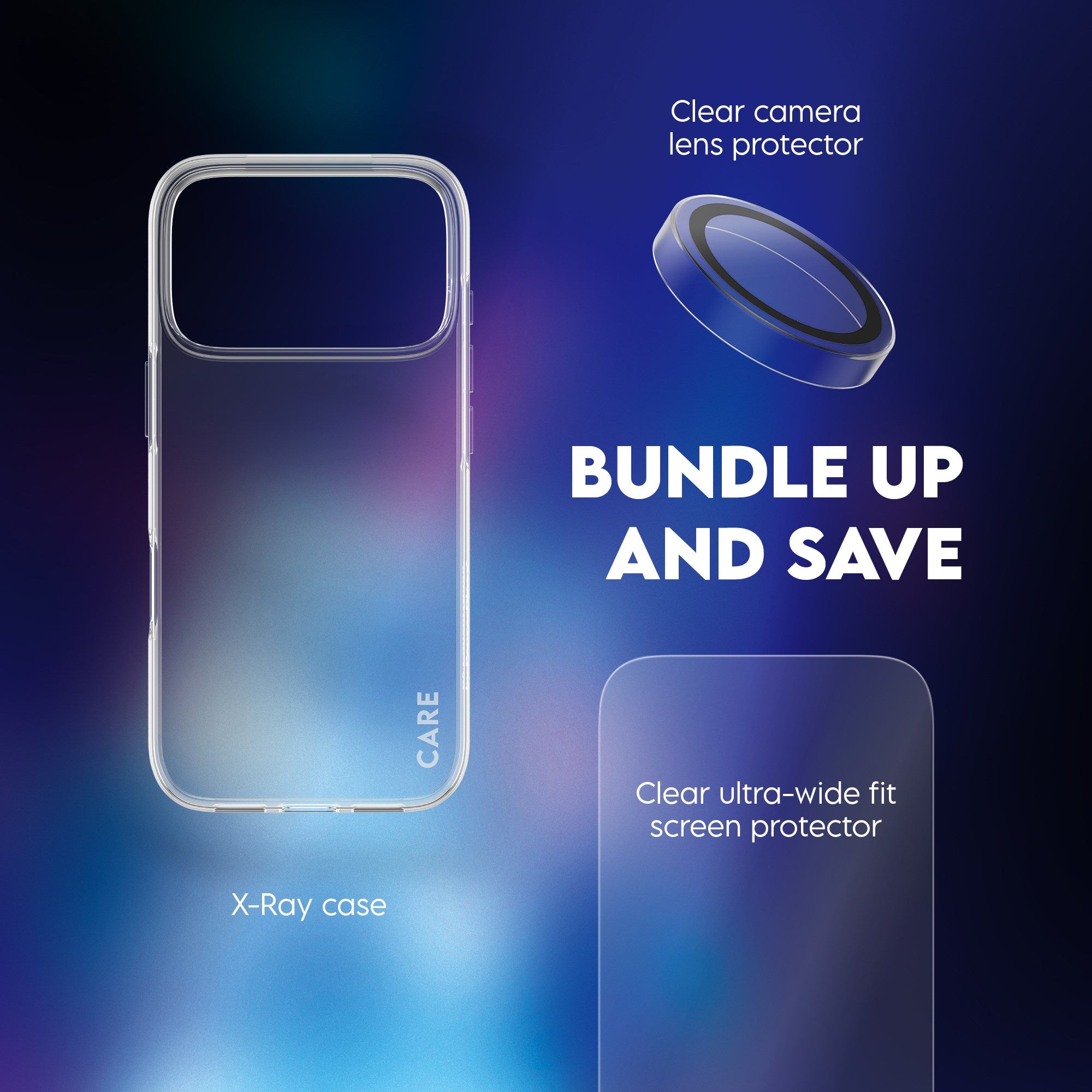 SAFE. | CARE™ by PanzerGlass® 3-in-1 Combo Bundle iPhone 17 Pro