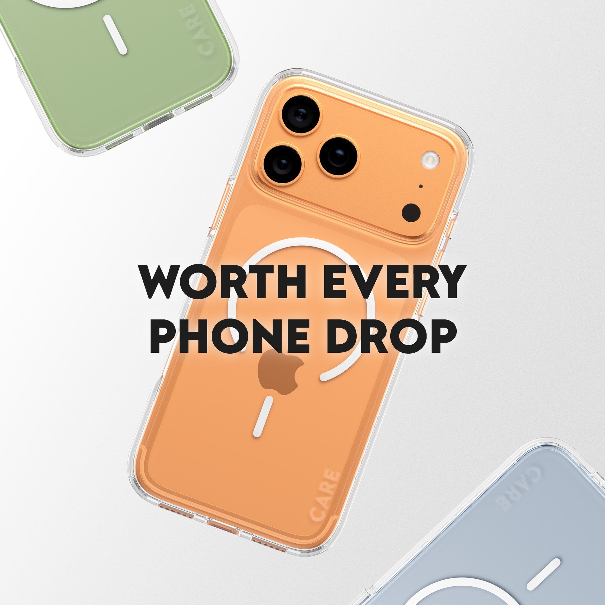 CARE™ by PanzerGlass® Urban Explorer Case Transparent w. White MagSafe iPhone 17 Pro Max