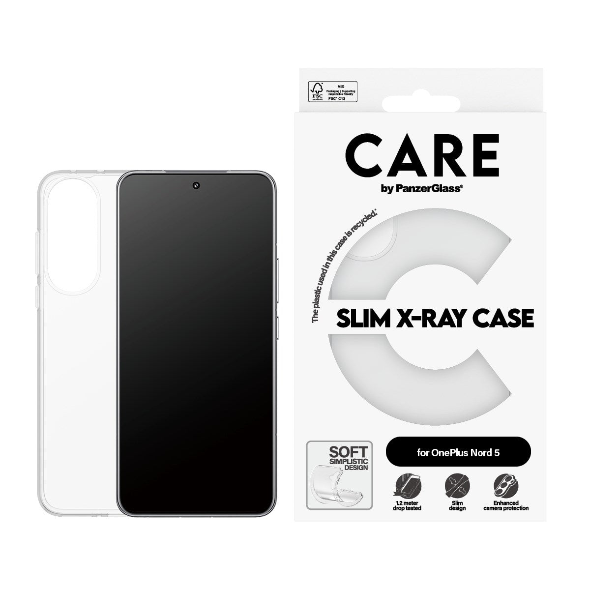 CARE™ by PanzerGlass® X-Ray Case OnePlus Nord 5