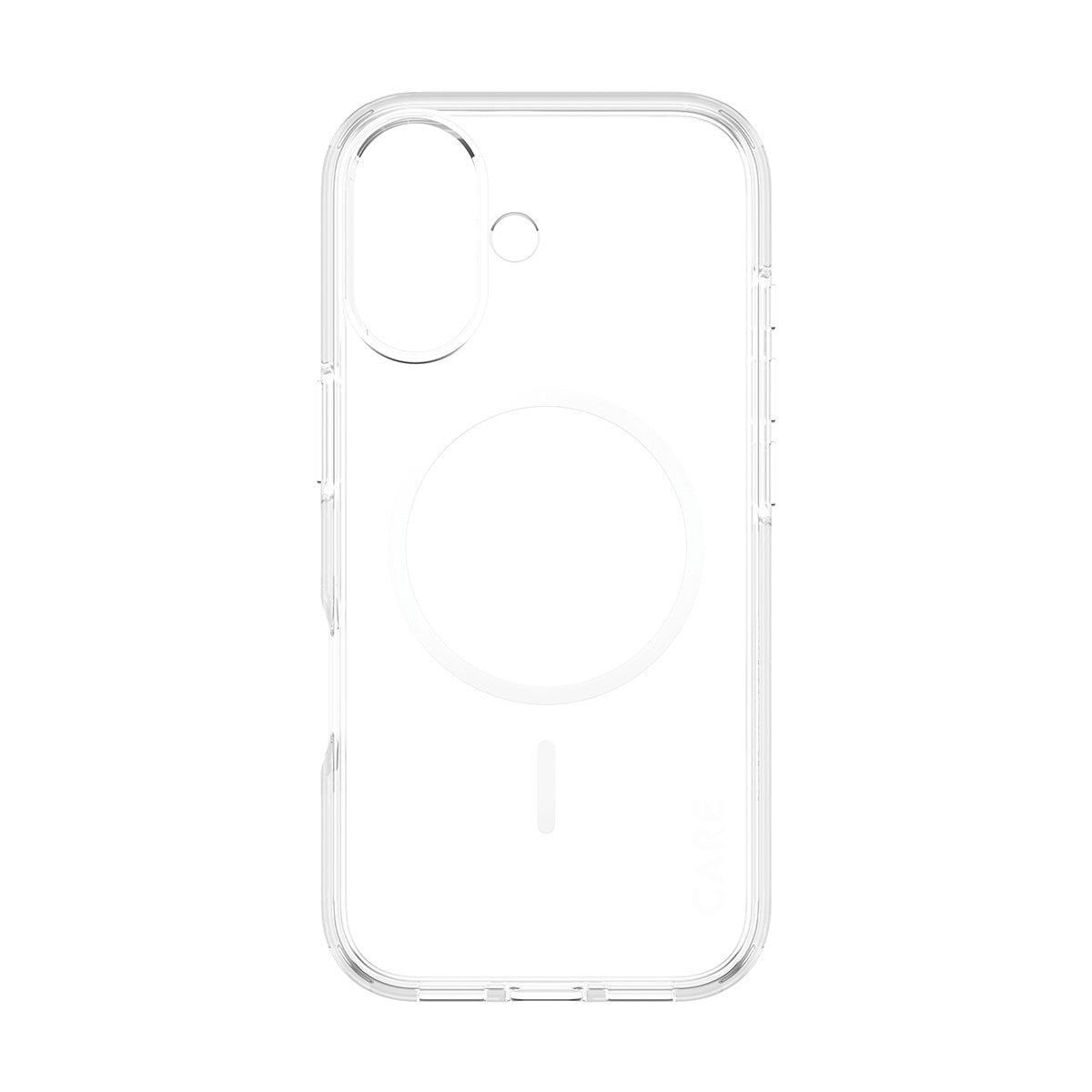 CARE by PanzerGlass® Urban Explorer Case Transparent w. White MagSafe iPhone 17