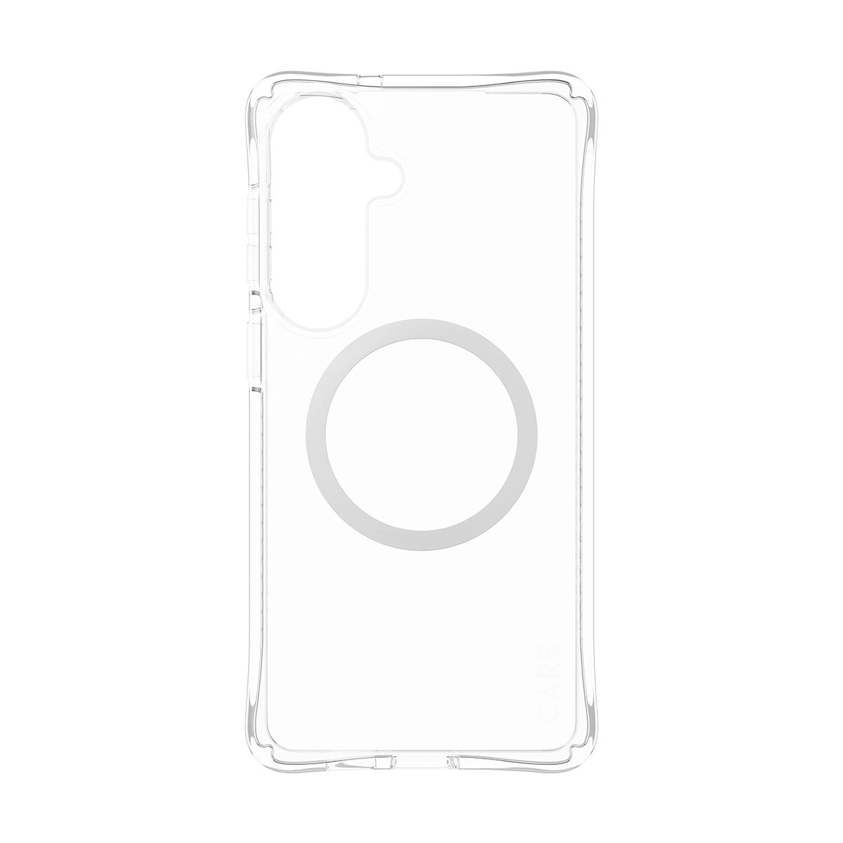 CARE™ by PanzerGlass® Samba Case Transparent w. White Qi Samsung Galaxy S26+
