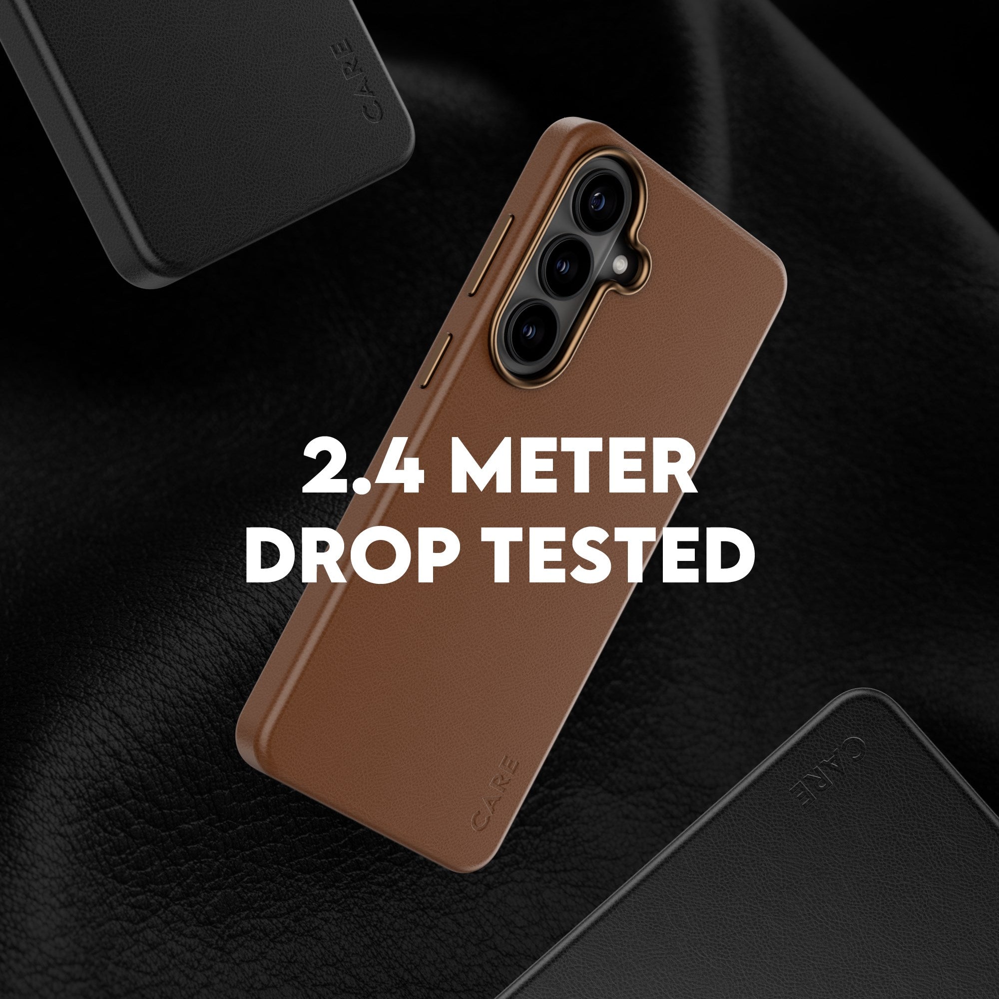 CARE™ by PanzerGlass® Solo Case Brown w. Qi Samsung Galaxy S26+