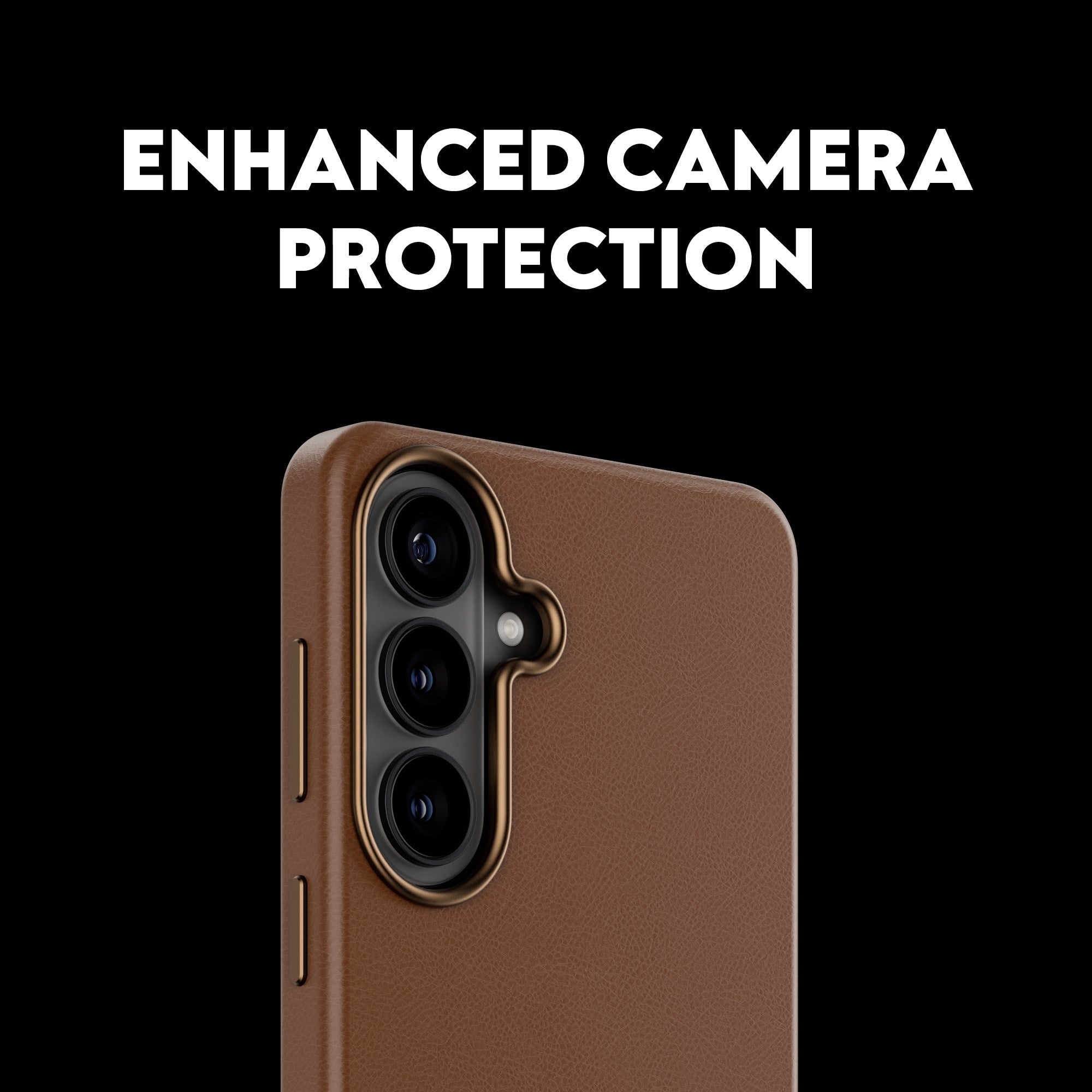 CARE™ by PanzerGlass® Solo Case Brown w. Qi Samsung Galaxy S26+