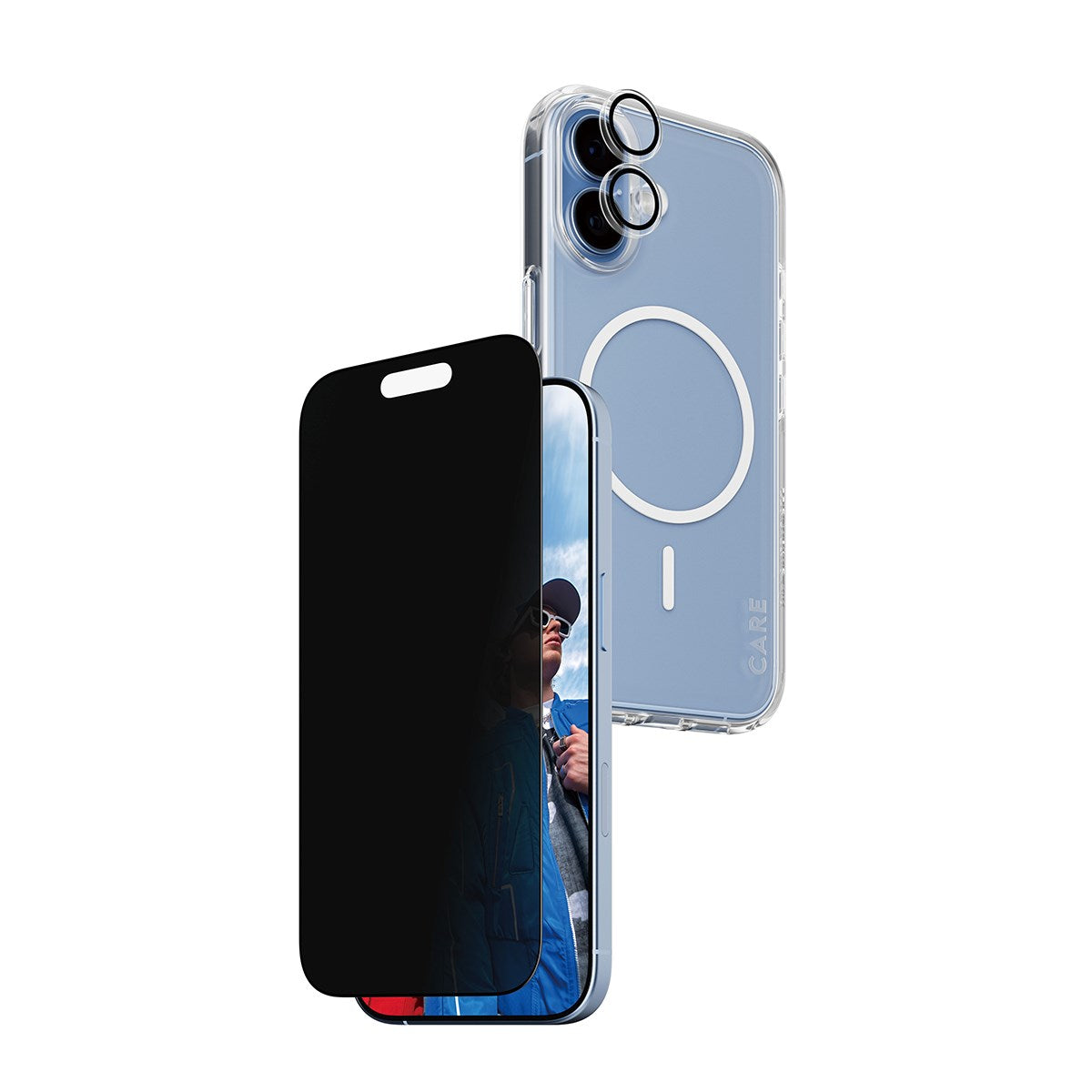 PanzerGlass® | CARE by PanzerGlass® Urban Explorer 3-in-1 Privacy Bundle iPhone 17