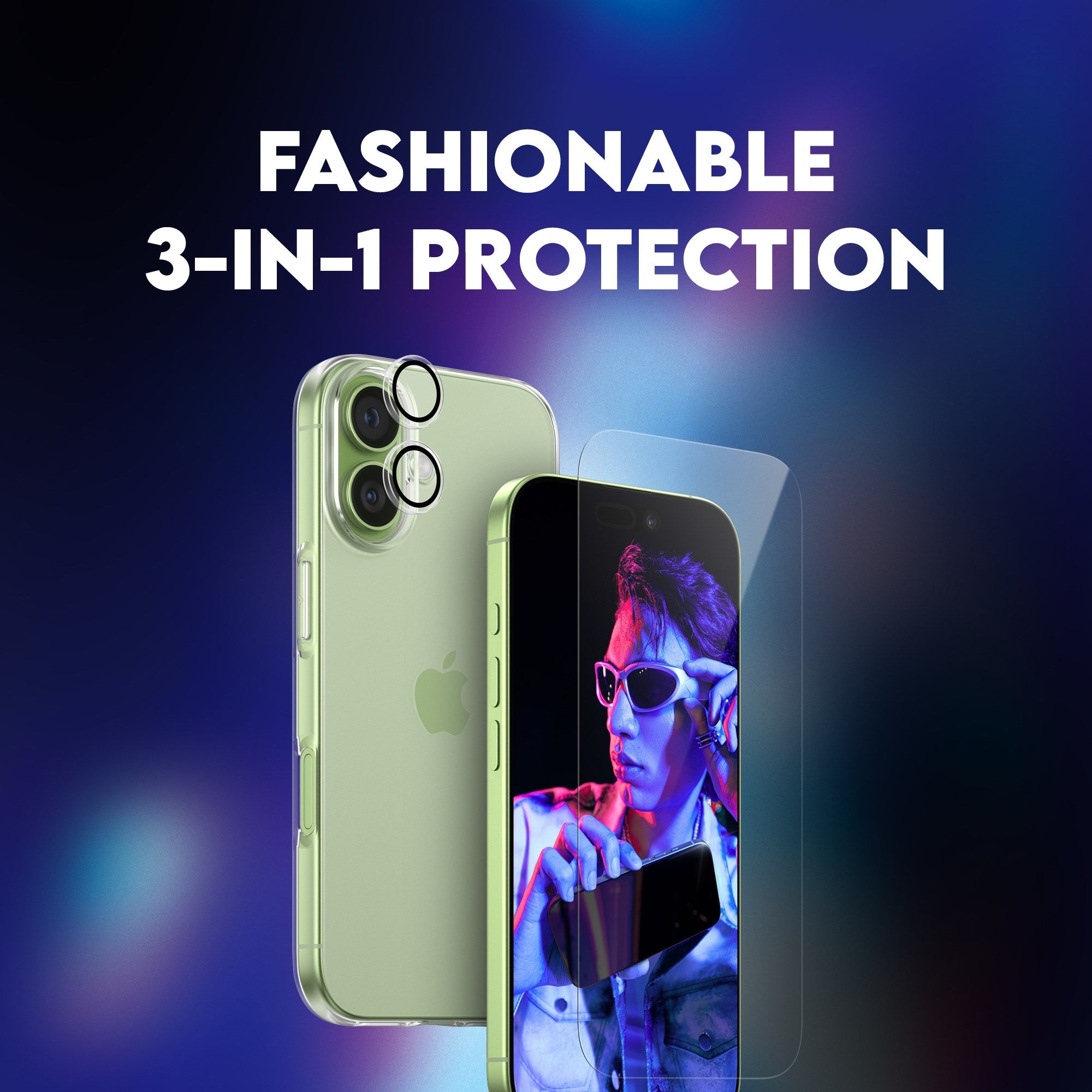 SAFE. | CARE™ by PanzerGlass® 3-in-1 Combo Bundle iPhone 17