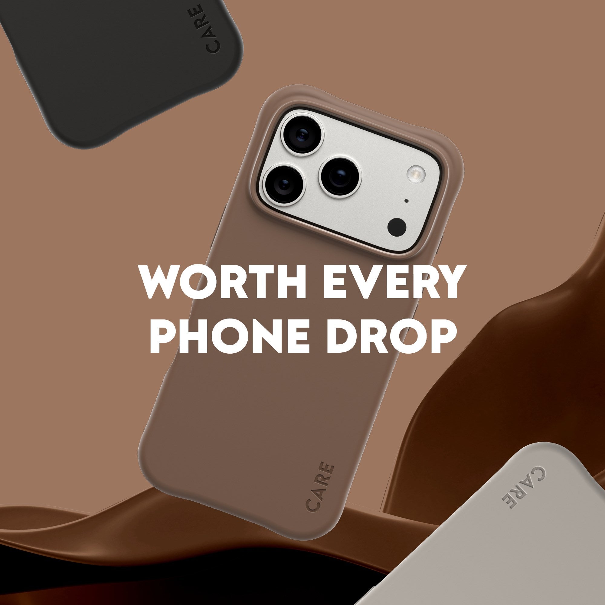 CARE™ by PanzerGlass® Samba Case Espresso w. MagSafe iPhone 17 Pro