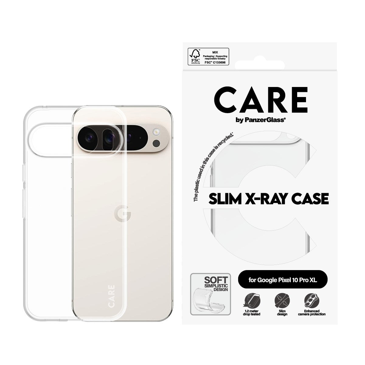 CARE by PanzerGlass® X-Ray Case Google Pixel 10 Pro XL